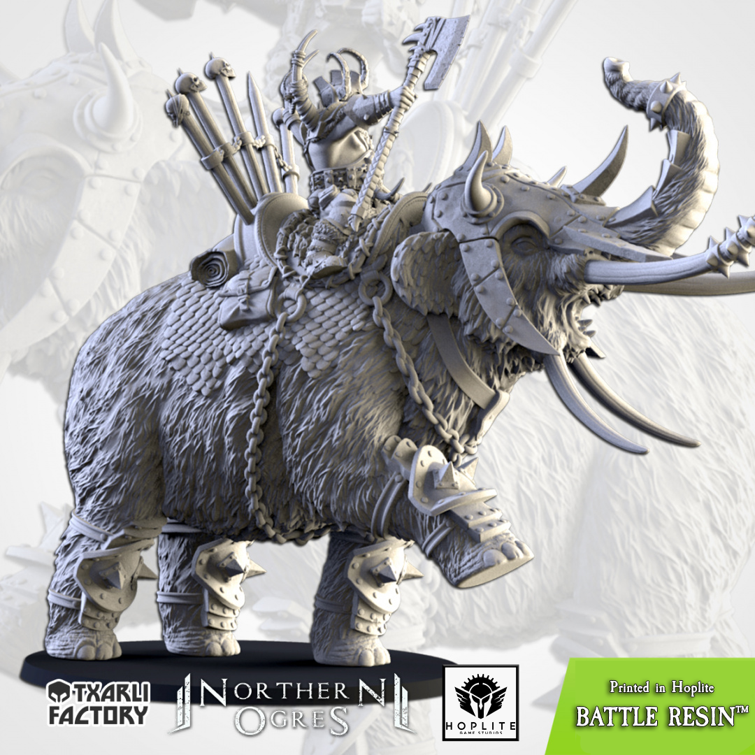 Ogro Gran Khan en Mammoth - Ogros del Norte - Fábrica Txarli