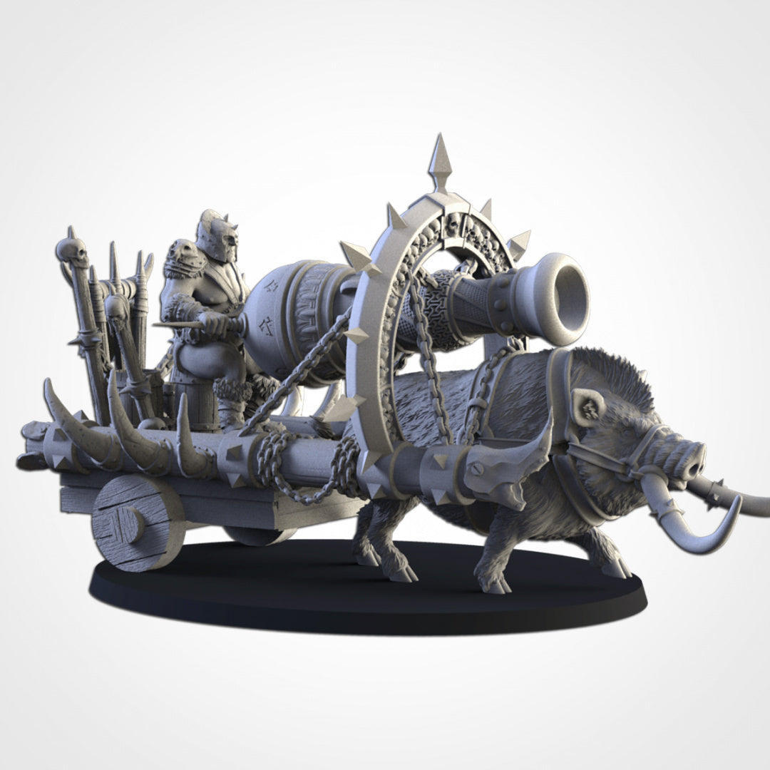 Ogre Thunder Cannon - Northern Ogres - Txarli Factory