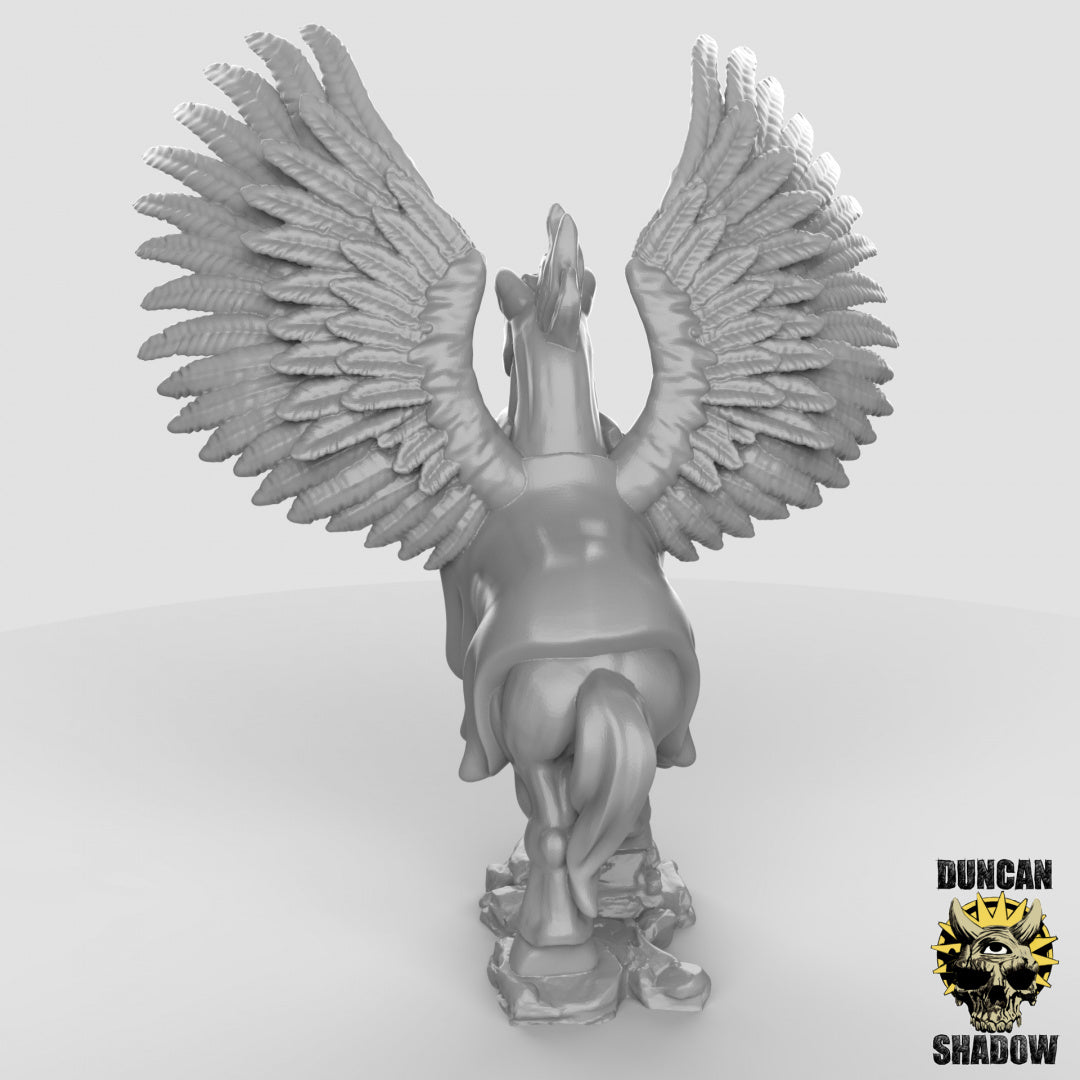 Geflügelter Pegasus | Duncan Shadow | Kompatibel mit Dungeons & Dragons und Pathfinder