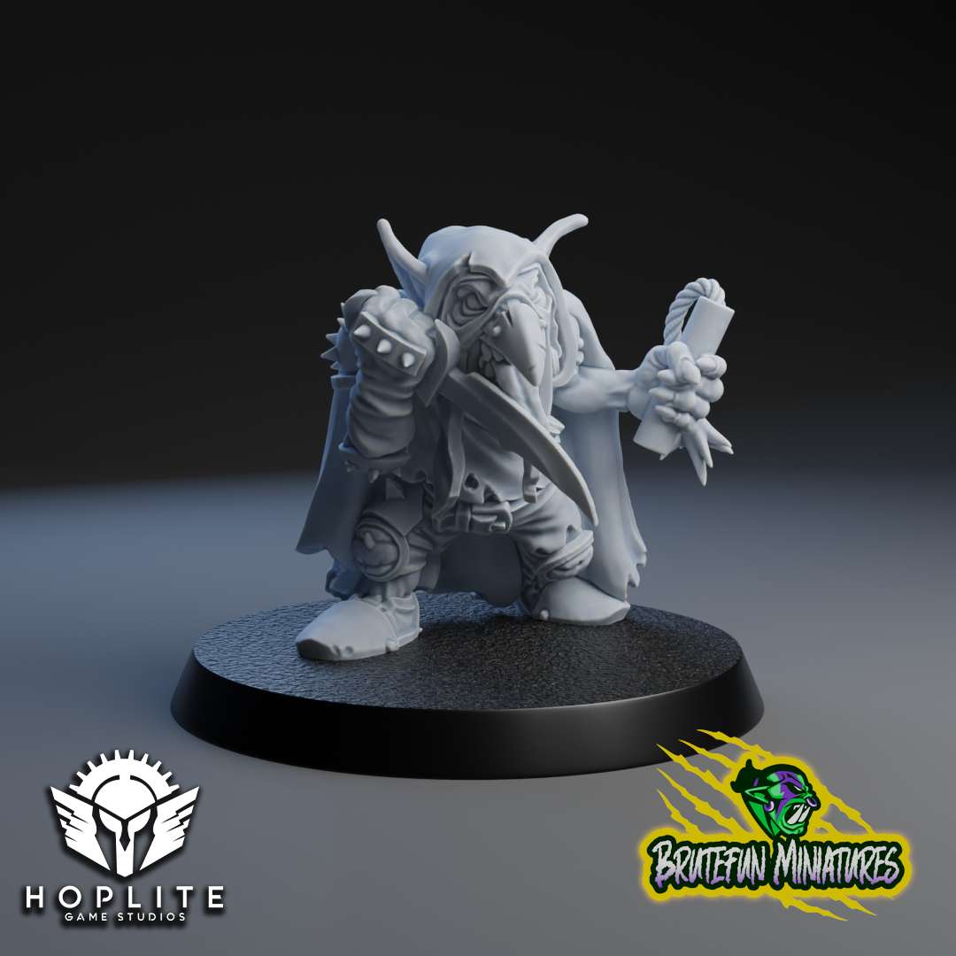 Goblin Assassin - Goblin Star Player - Fantasy Football - Brutefun Miniaturas