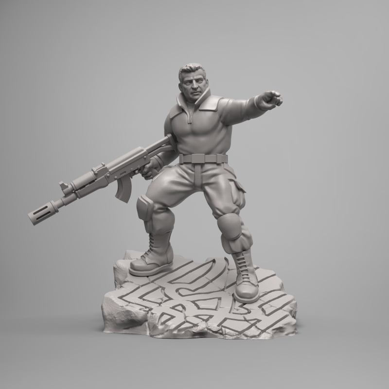 Guardia Imperial: Comandante Ze | Señores supremos reptiles | 28 mm