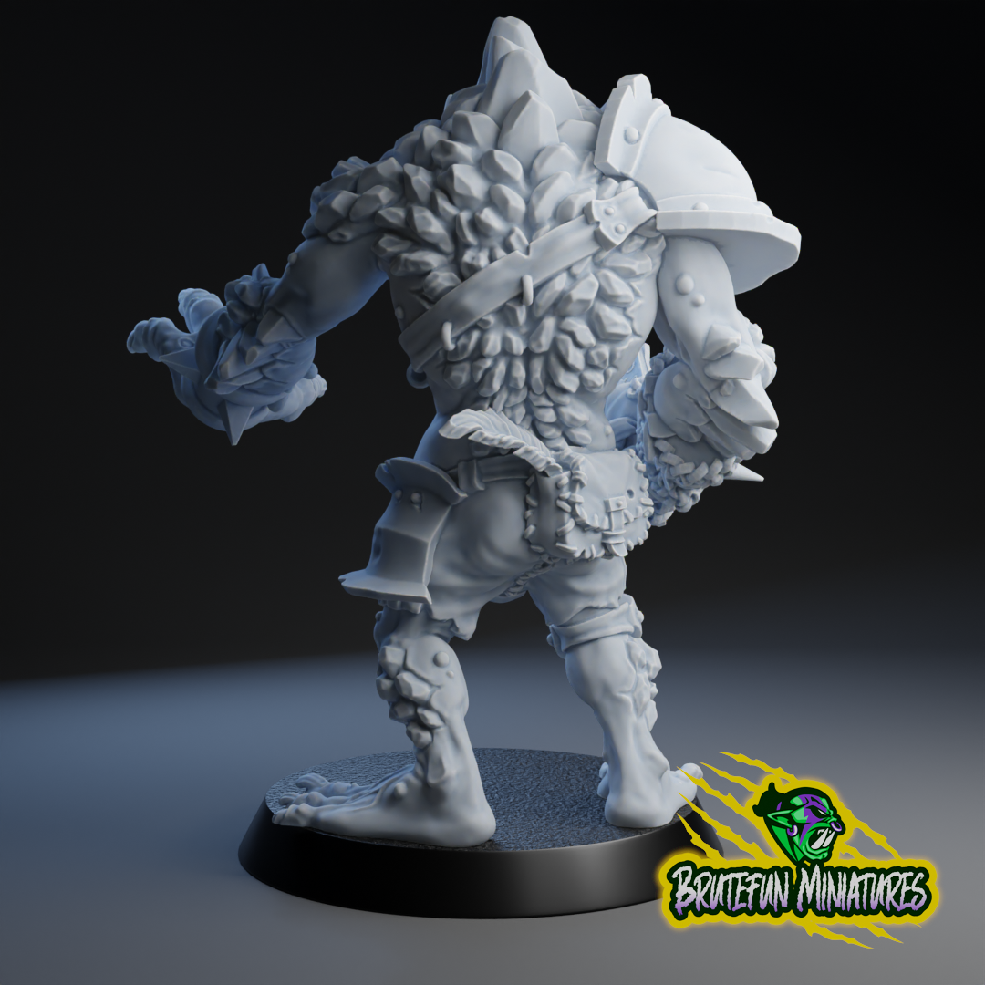 Trained Troll - Troll Star Player - Fantasy Football - Brutefun Miniatures