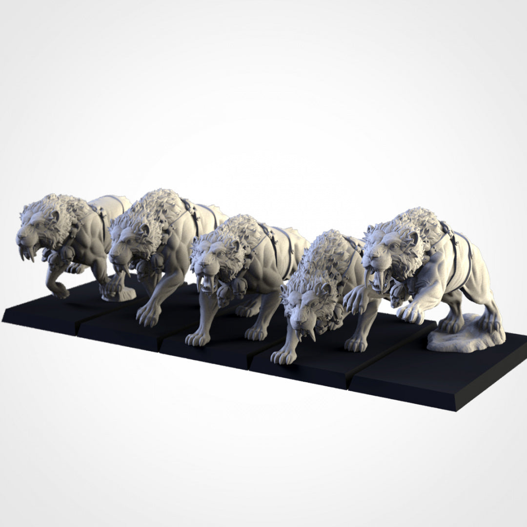Ogre Sabertooth Tigers - Northern Ogres - Txarli Factory