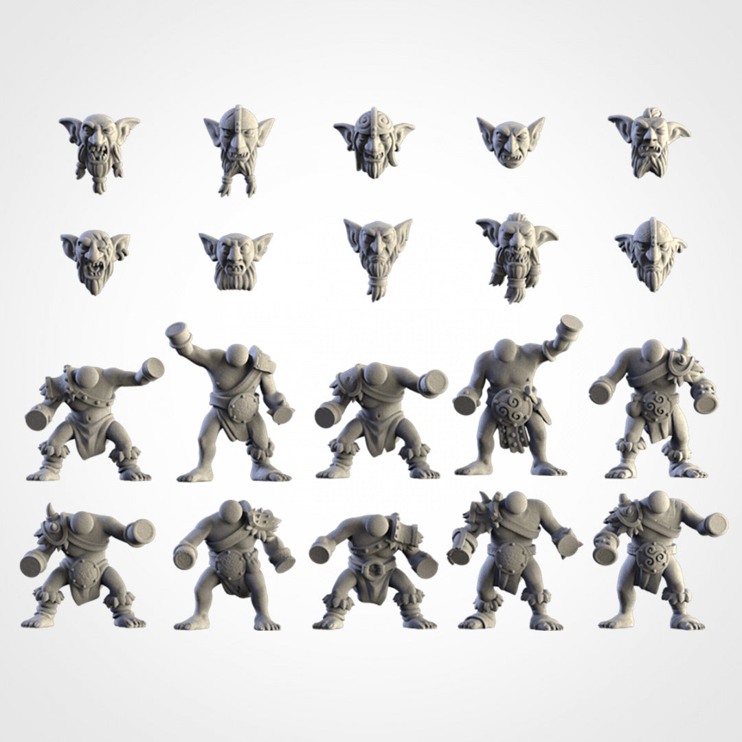 Ogre Scraplings - Northern Ogres - Txarli Factory