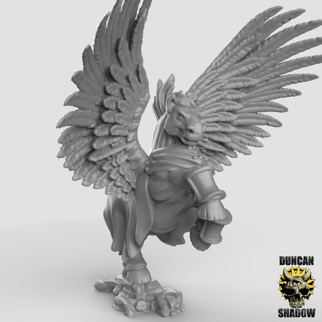 Geflügelter Pegasus | Duncan Shadow | Kompatibel mit Dungeons & Dragons und Pathfinder