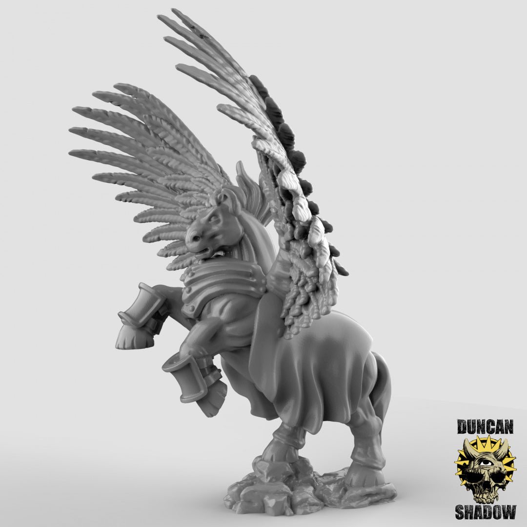 Geflügelter Pegasus | Duncan Shadow | Kompatibel mit Dungeons & Dragons und Pathfinder