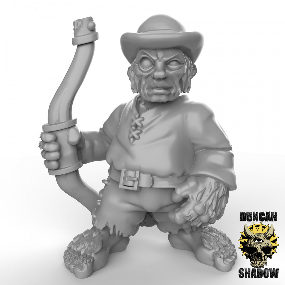 Halbling-Pöbel, Bögen | Duncan Shadow | Kompatibel mit Dungeons & Dragons und Pathfinder