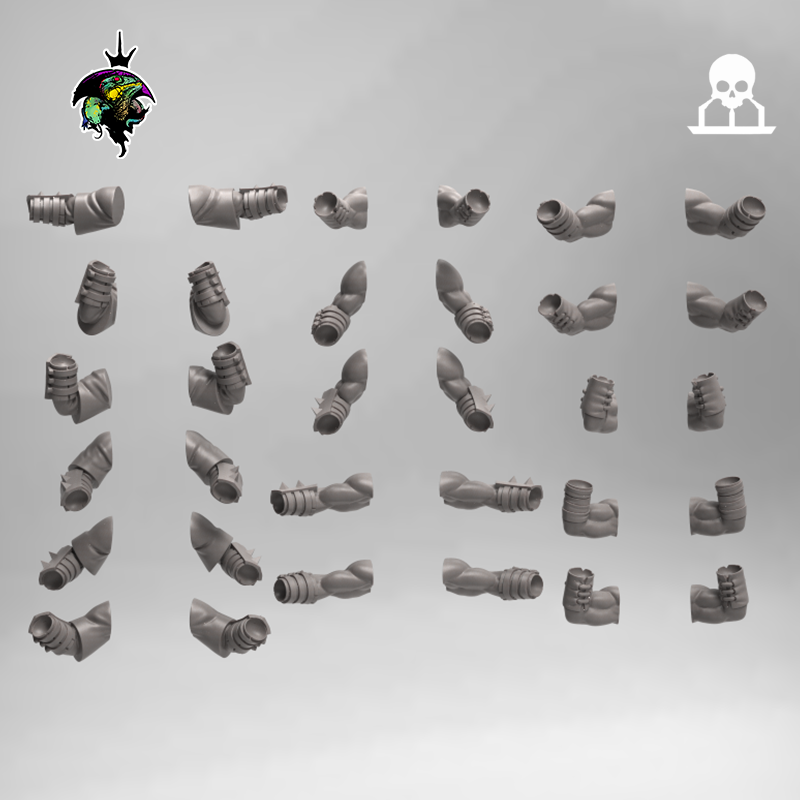 Human Priests & Penitents (x12) | Reptilian Overlords | 28mm