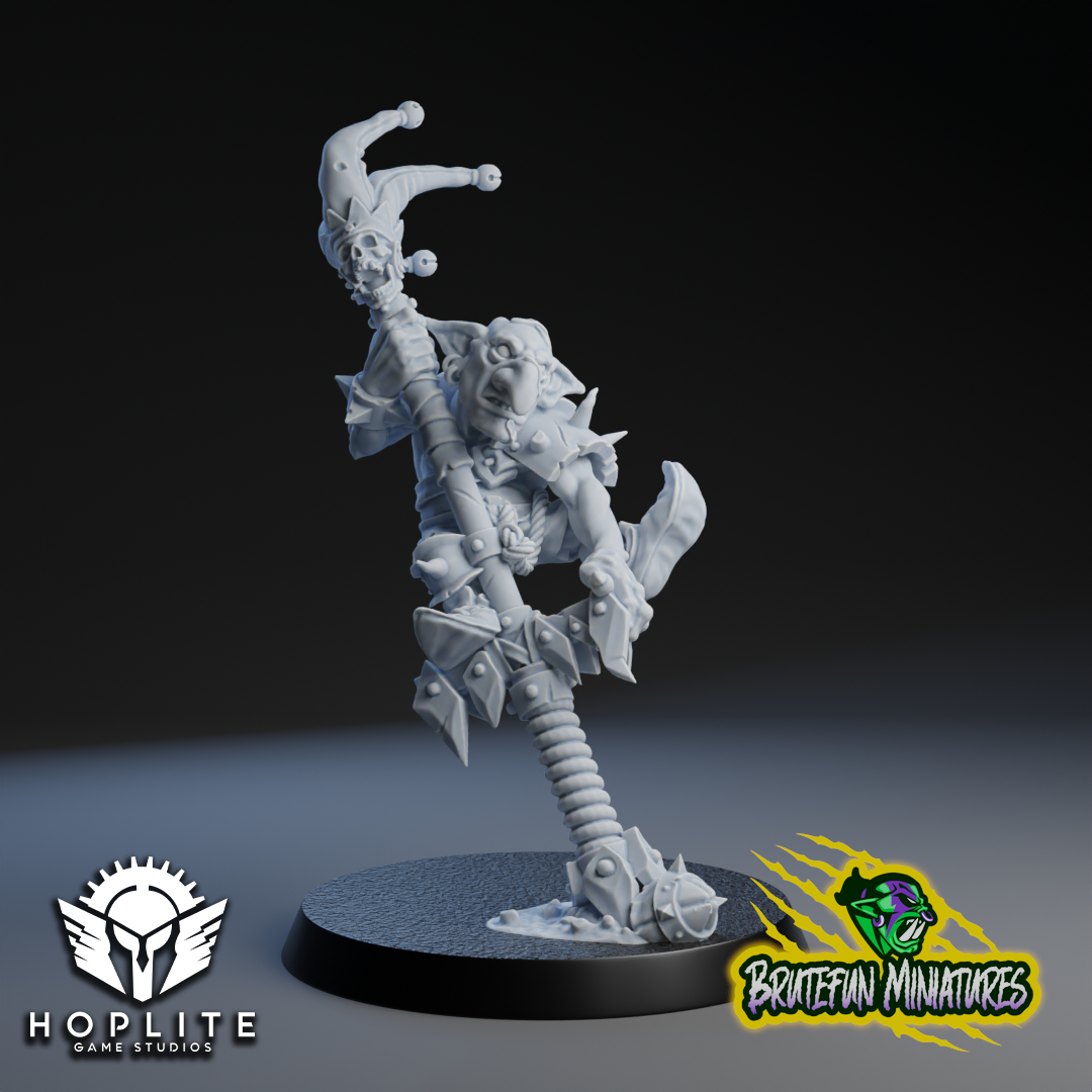 Goblin Pogo Stick - Jugador Estrella Goblin - Fantasy Football - Miniaturas Brutefun
