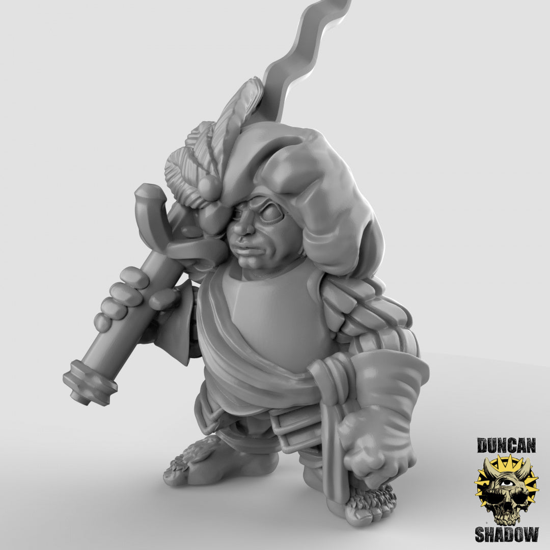 Halbling-Landsknechte, Großschwerter | Duncan Shadow | Kompatibel mit Dungeons & Dragons und Pathfinder