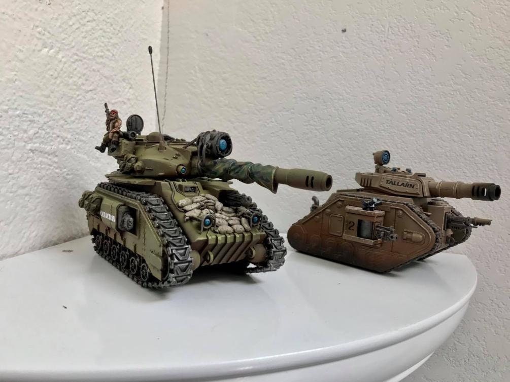 Nombre espacial: Tanque de batalla Caiman Mk. I | Señores supremos reptiles | 28 mm