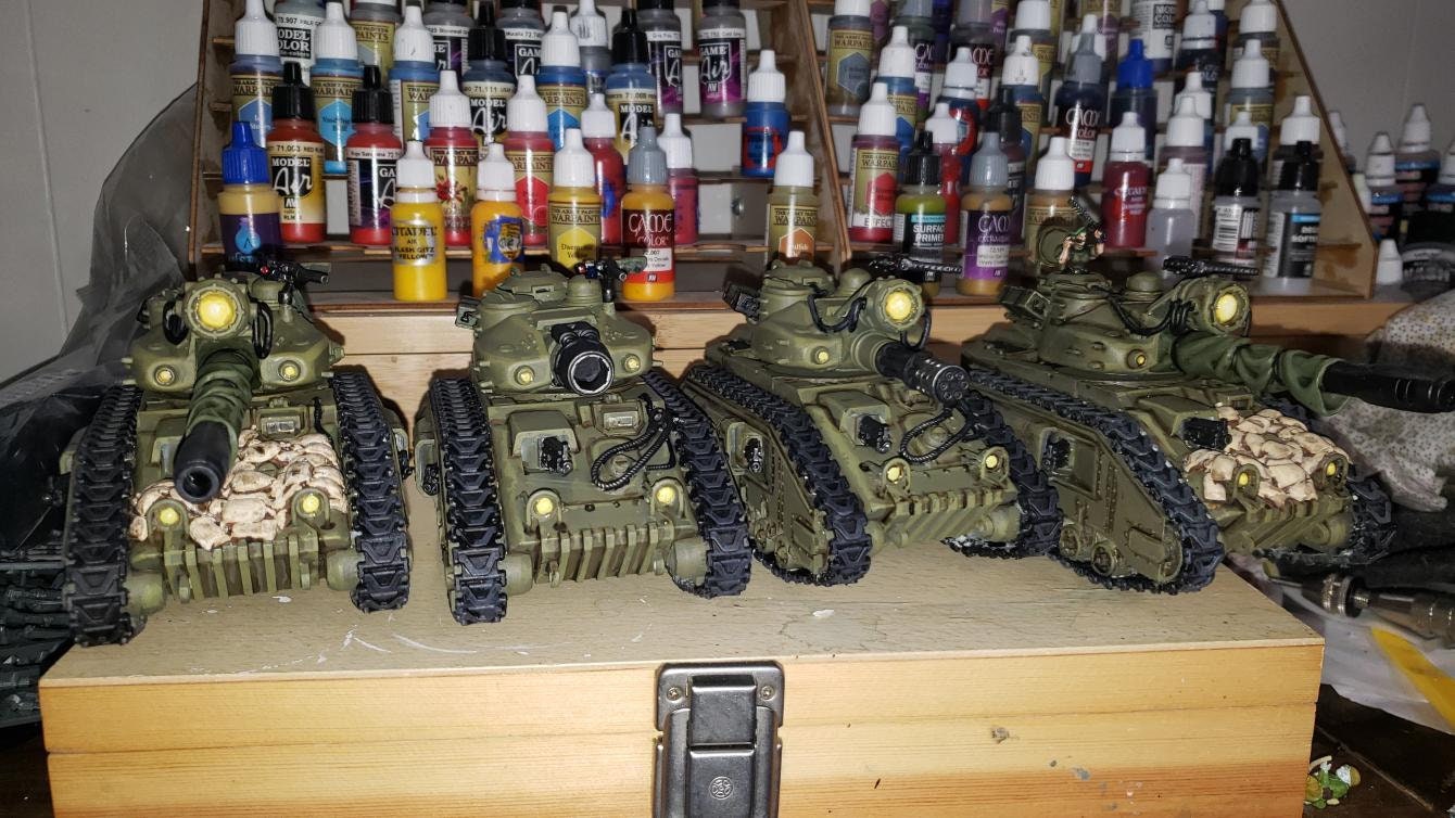 Nombre espacial: Tanque de batalla Caiman Mk. I | Señores supremos reptiles | 28 mm