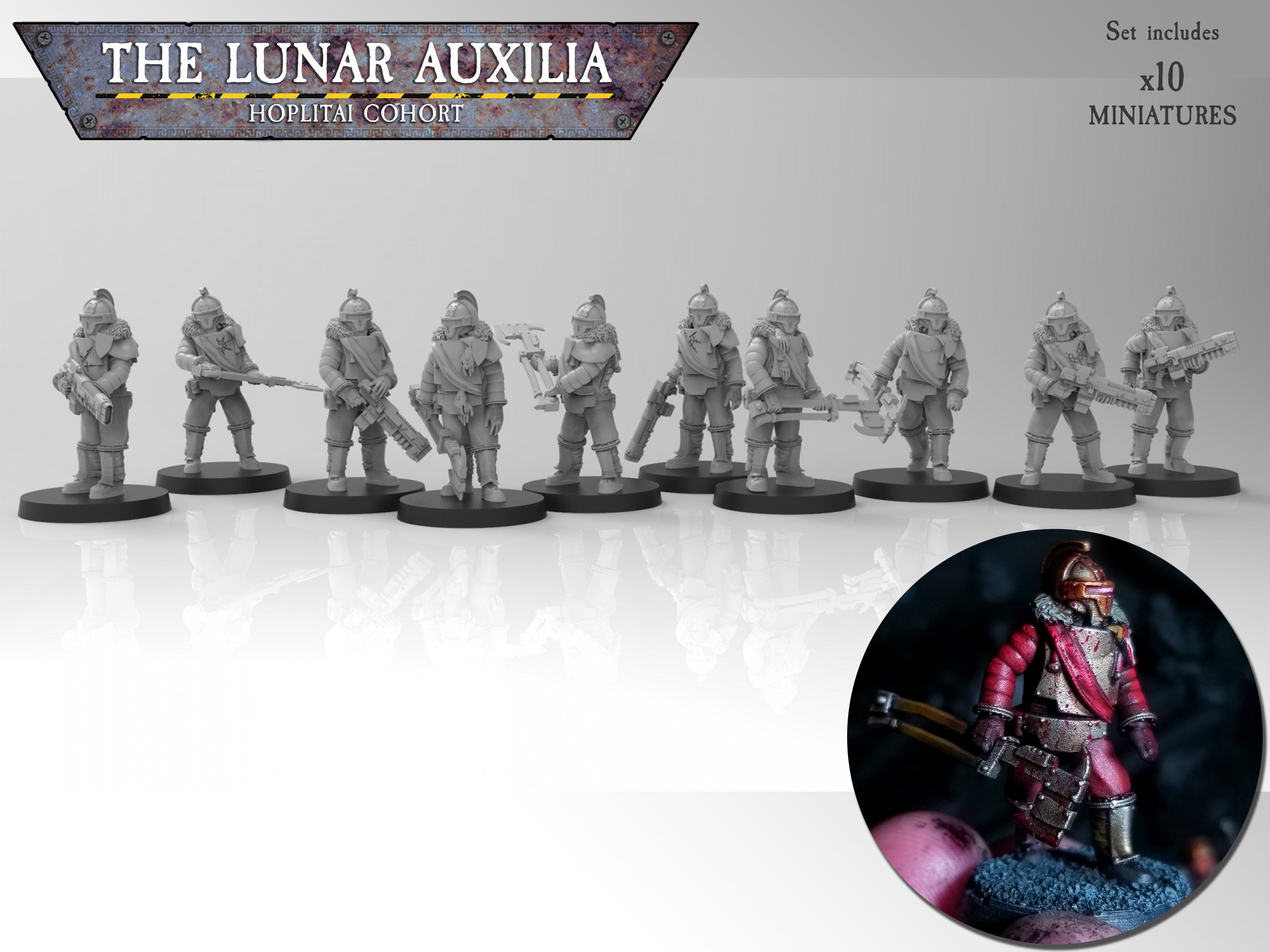Auxiliares lunares: cohorte hoplitai