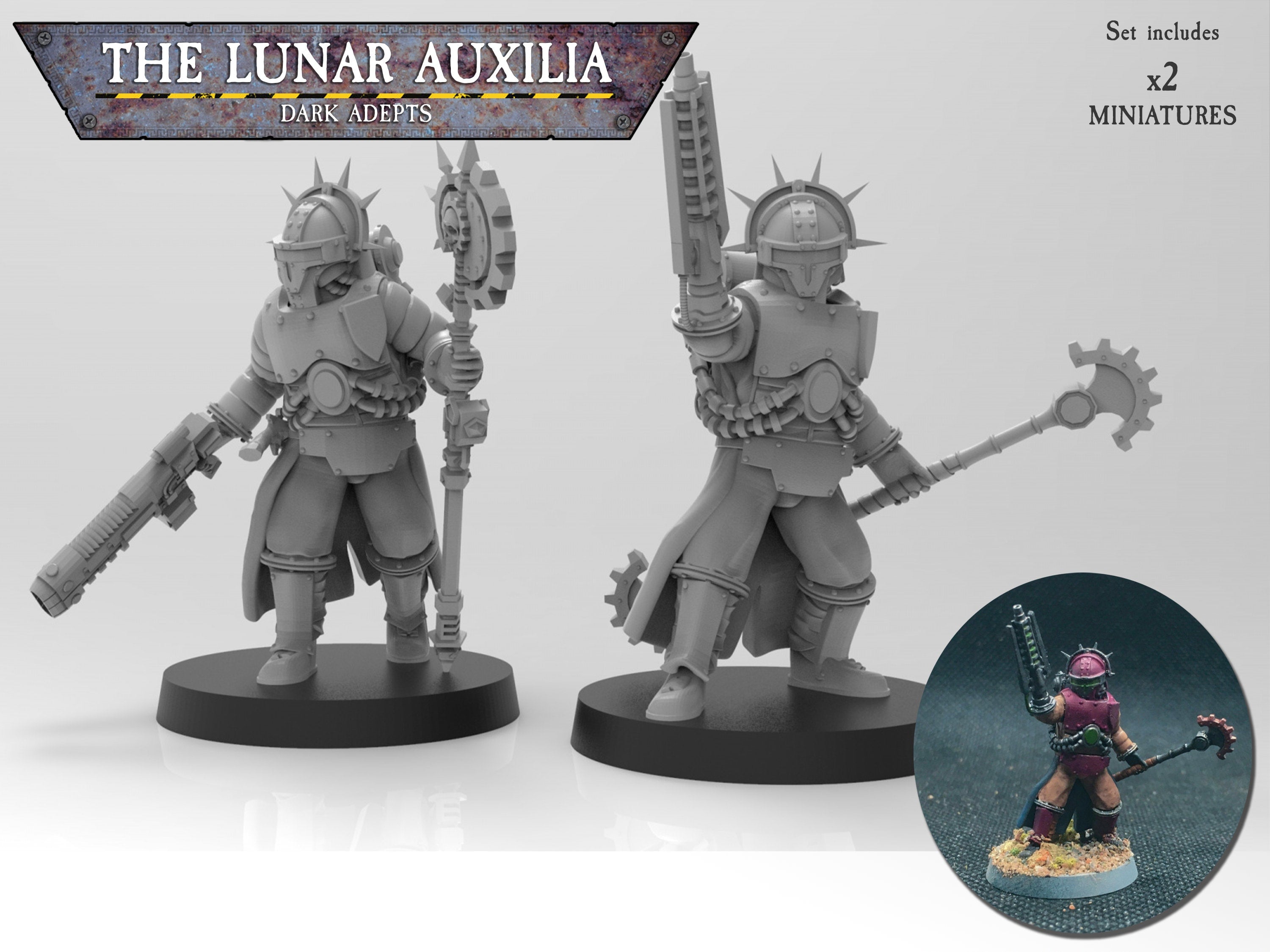 Auxiliares lunares: Adeptos oscuros