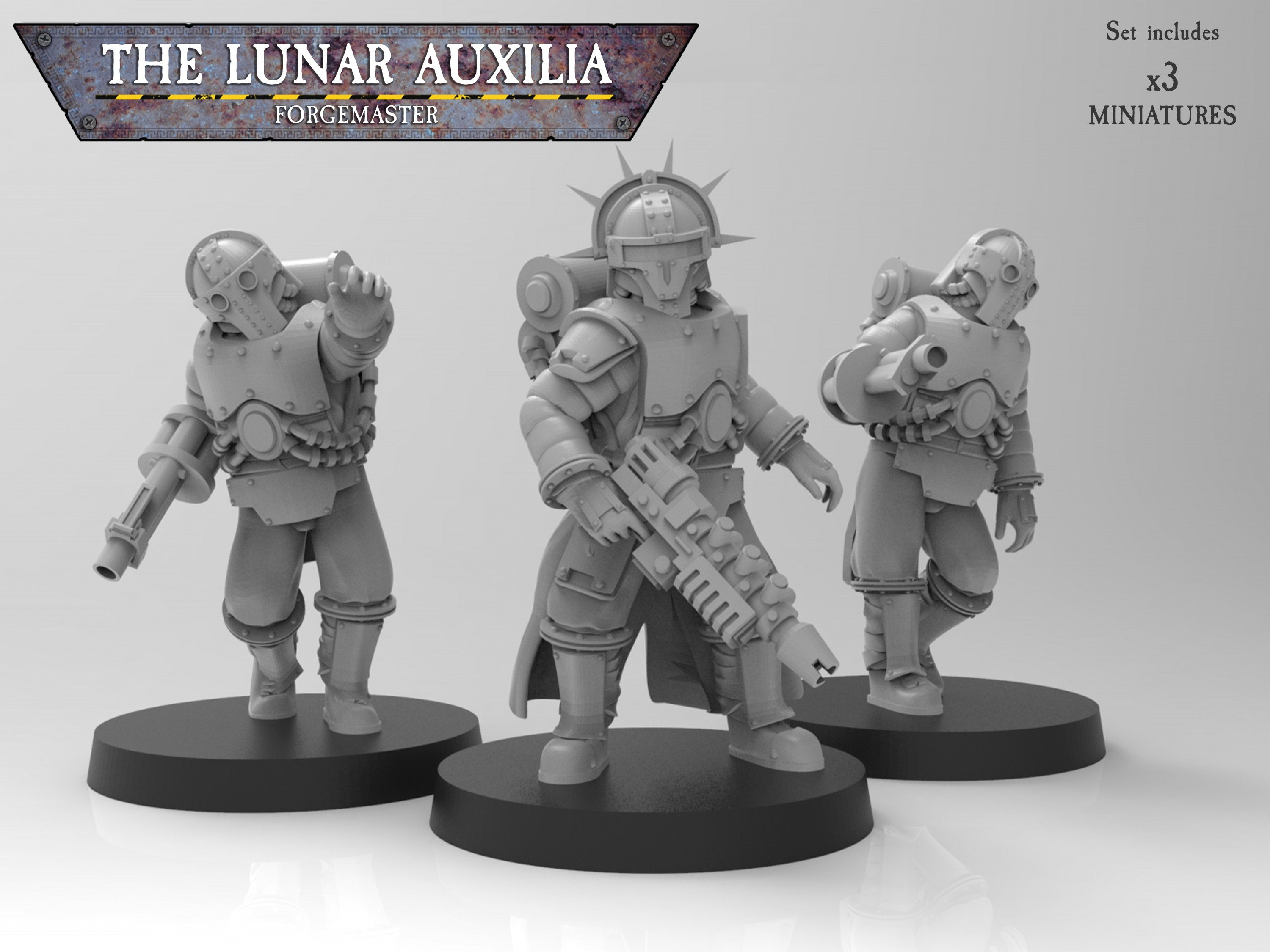 Auxiliares lunares: maestros de forja