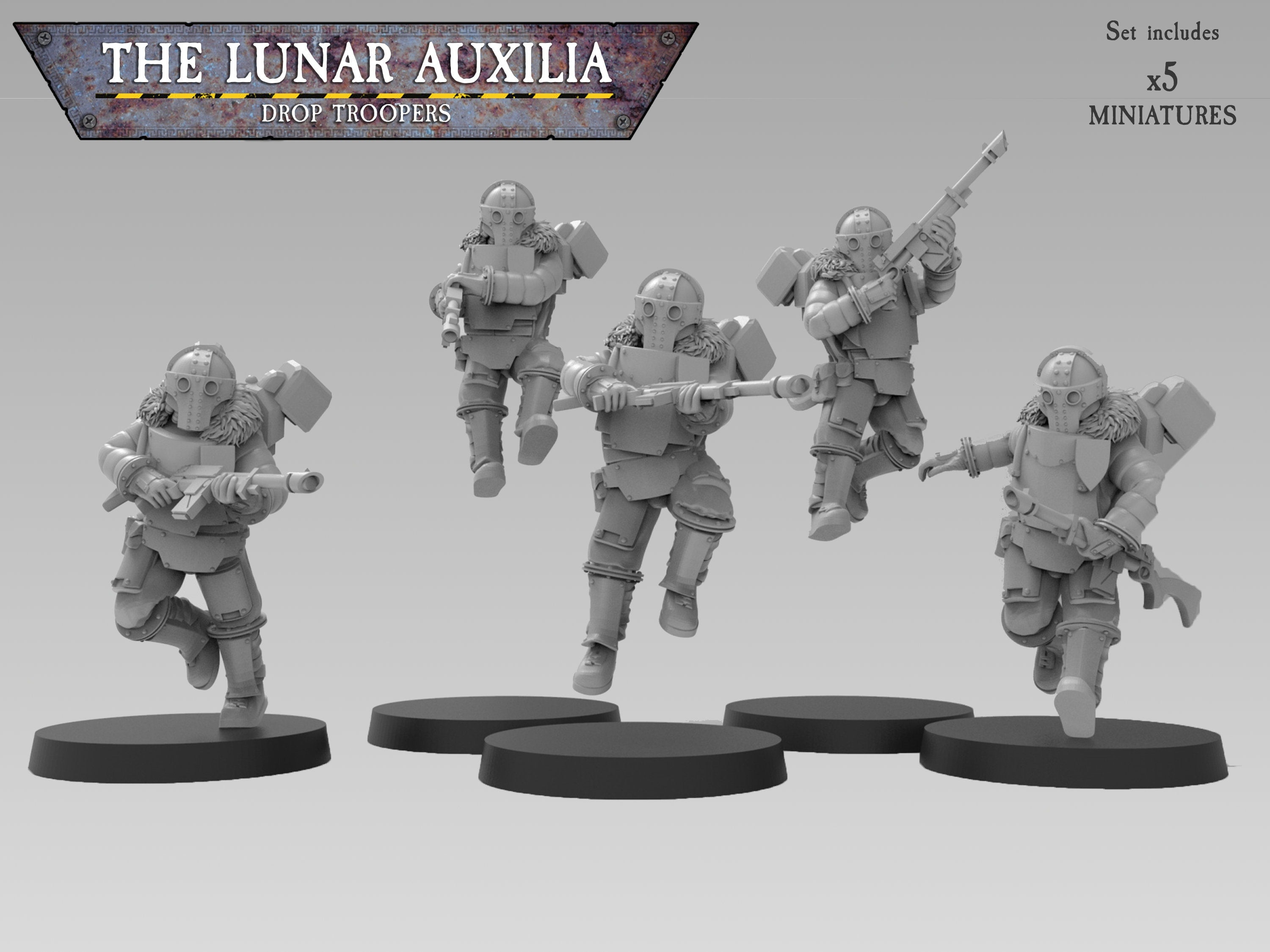 Auxiliares lunares: tropas de desembarco