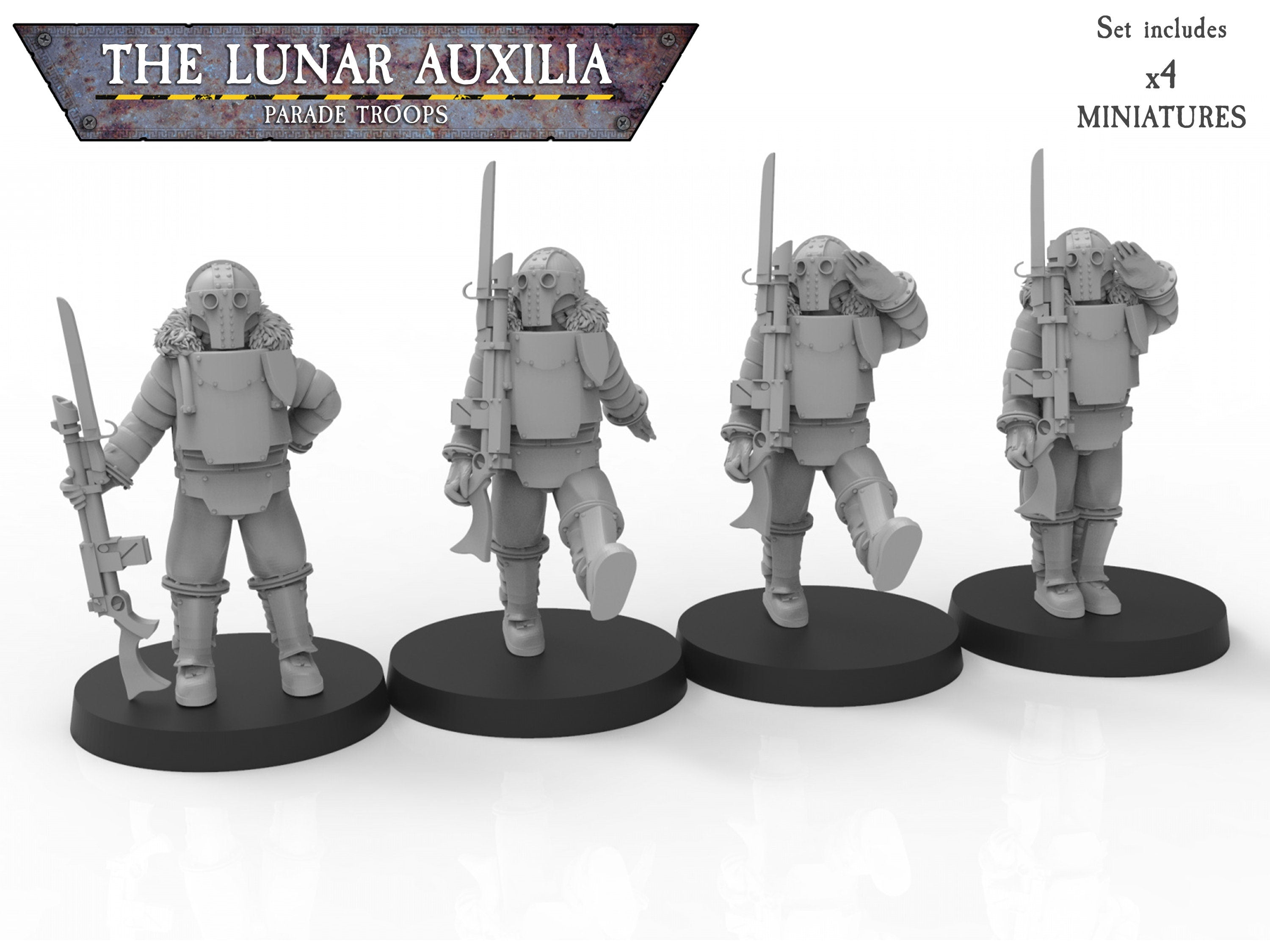 Lunar Auxilia: Parade Troopers