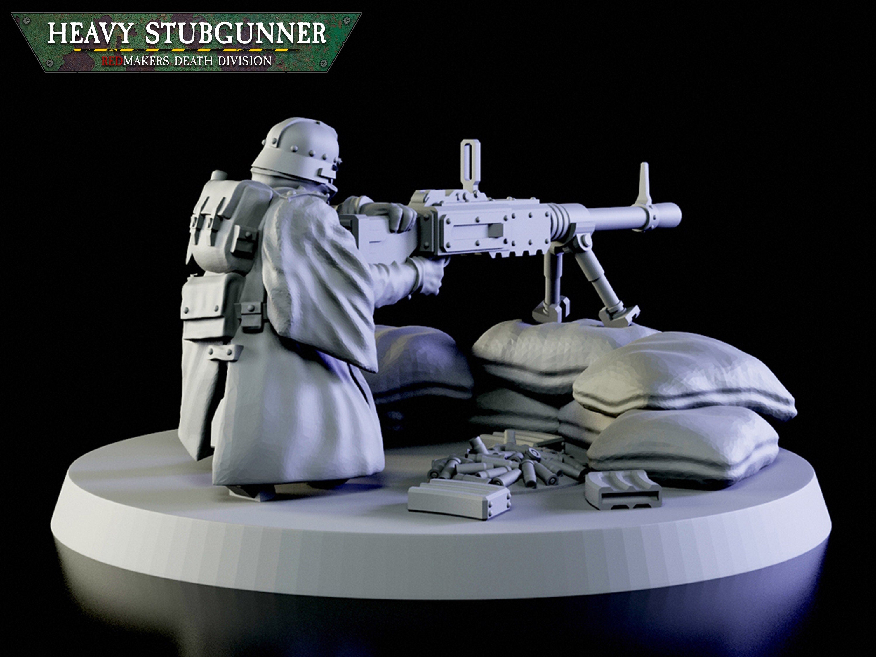 División de la Muerte: Ametralladora pesada | Krieg | Cuerpos de trinchera | Legión de Acero | Redmakers