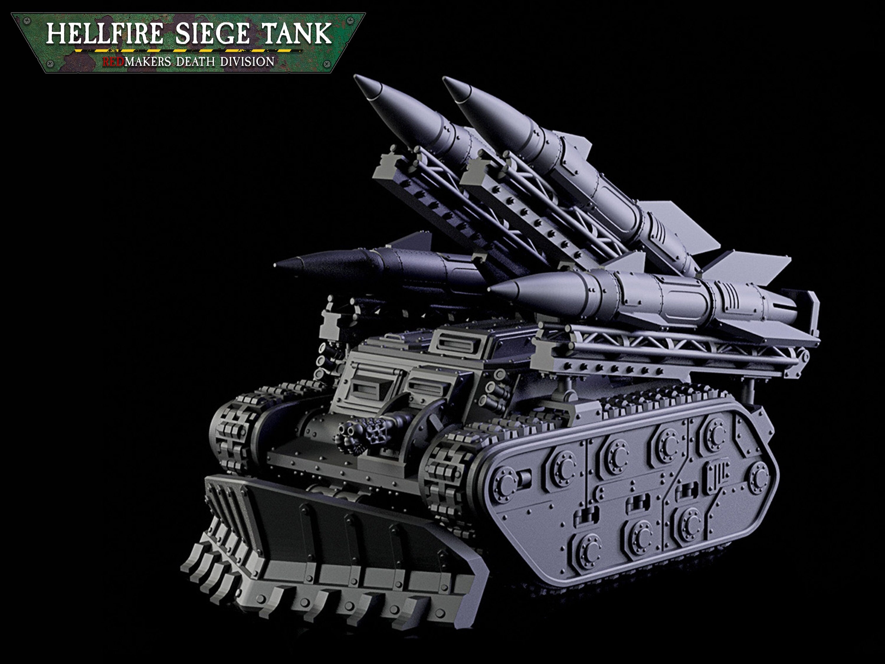 Death Division: Hellfire Siege Tank | Krieg | Trench Korps | Steel Legion | Redmakers
