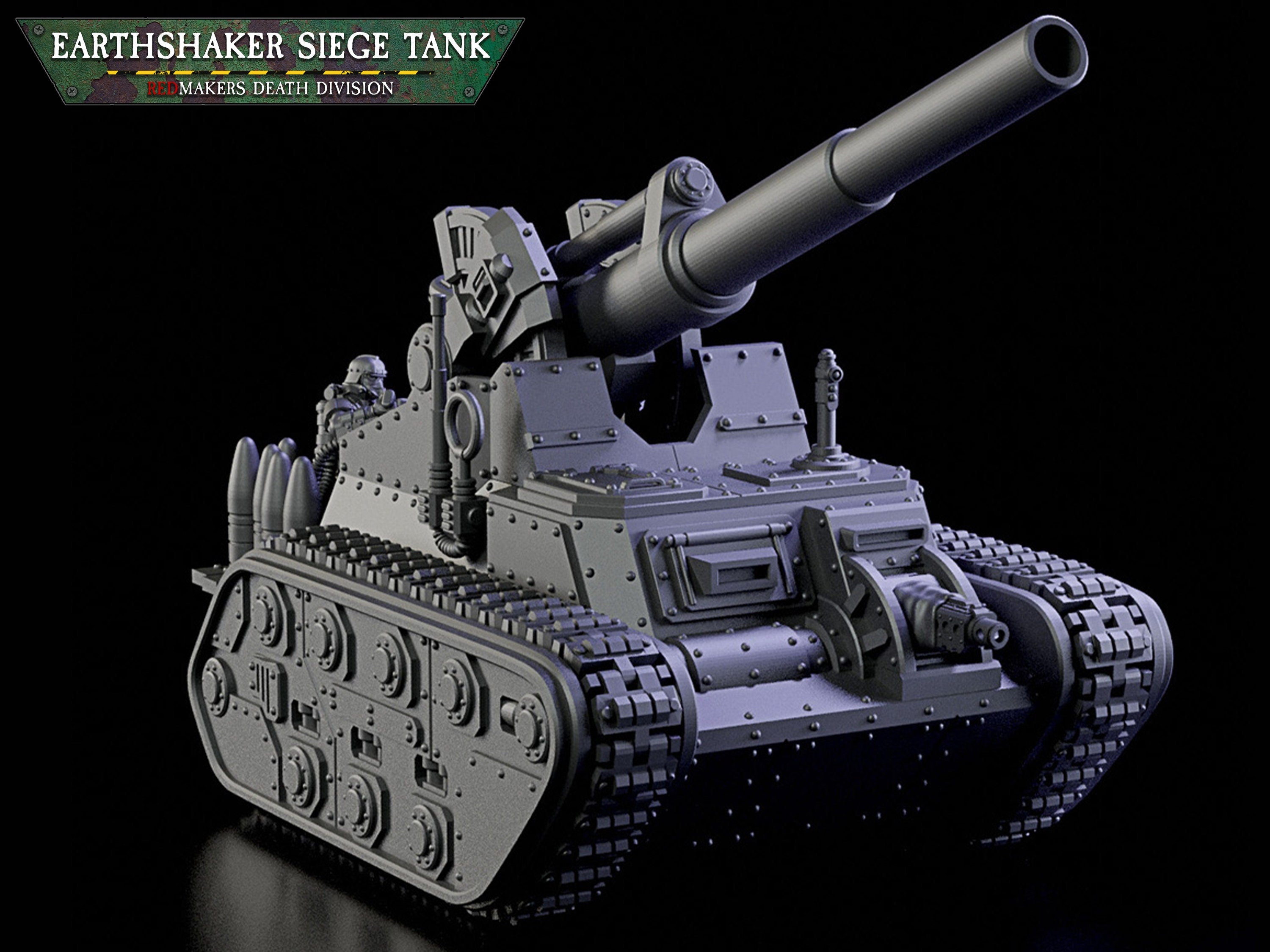 División de la Muerte: Tanque de asedio Earthshaker | Krieg | Cuerpos de trinchera | Legión de Acero | Redmakers