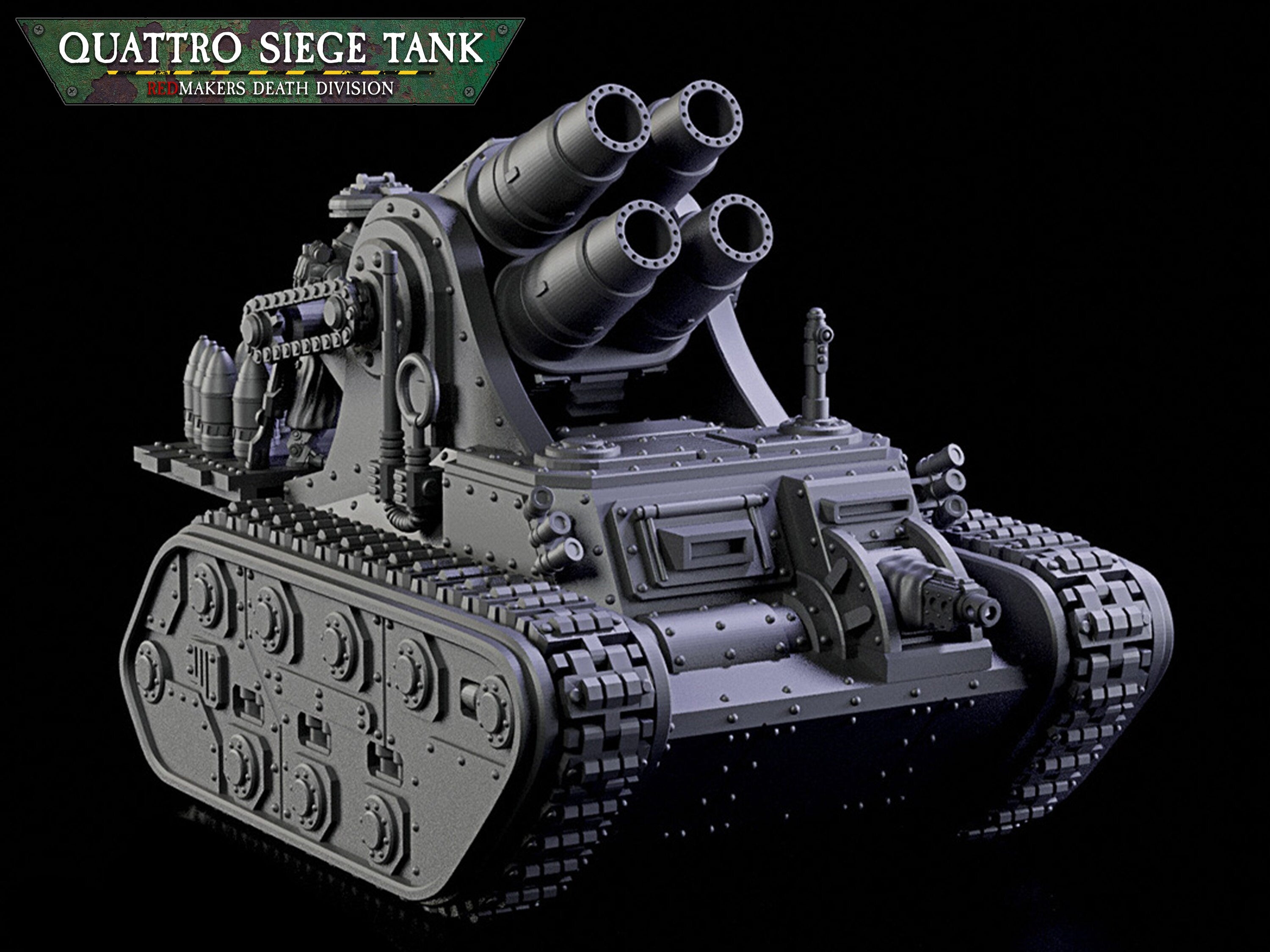 División de la Muerte: Tanque de asedio Quattro | Krieg | Cuerpos de trinchera | Legión de Acero | Redmakers