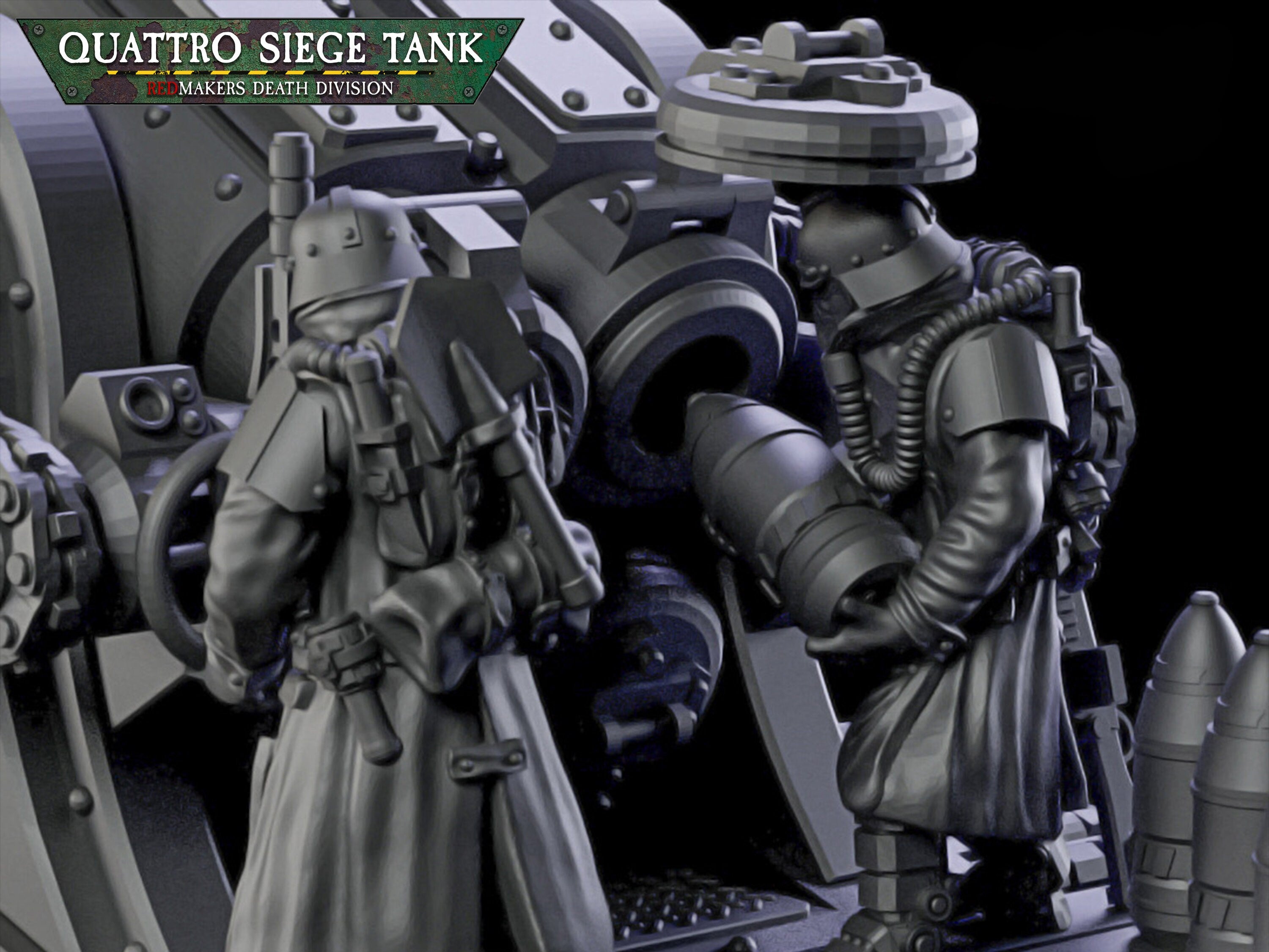 Death Division: Quattro Siege Tank | Krieg | Trench Korps | Steel Legion | Redmakers