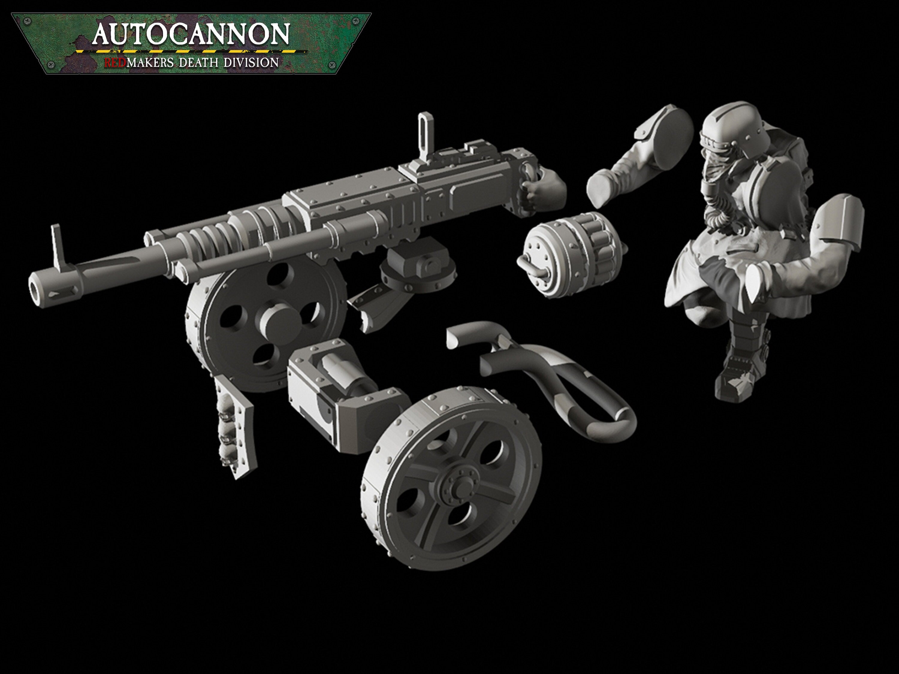 Death Division: Autokanonen-Team | Krieg | Trench Korps | Steel Legion | Redmakers