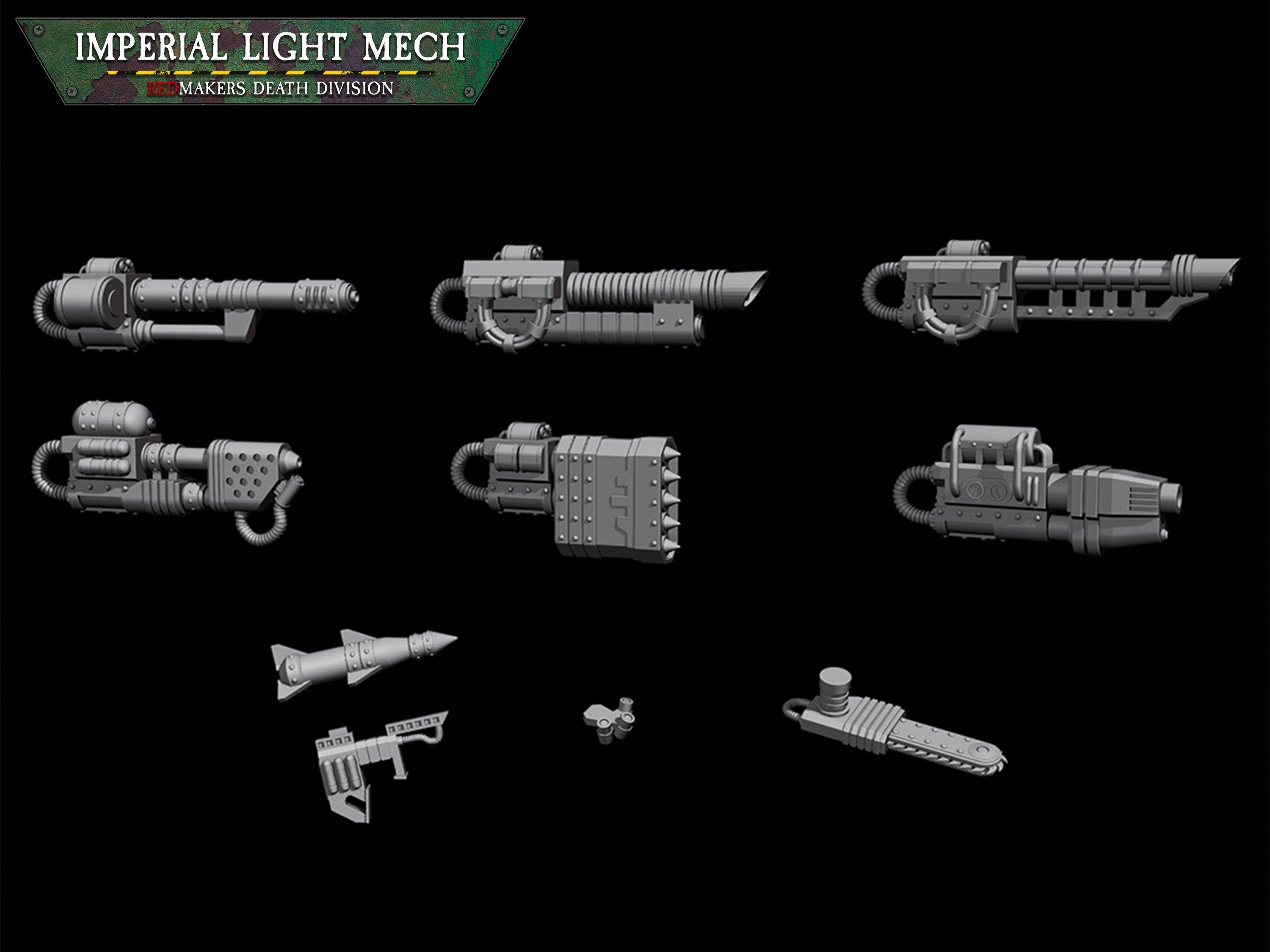 Death Division: Imperial Light Mech | Krieg | Trench Korps | Steel Legion | Redmakers