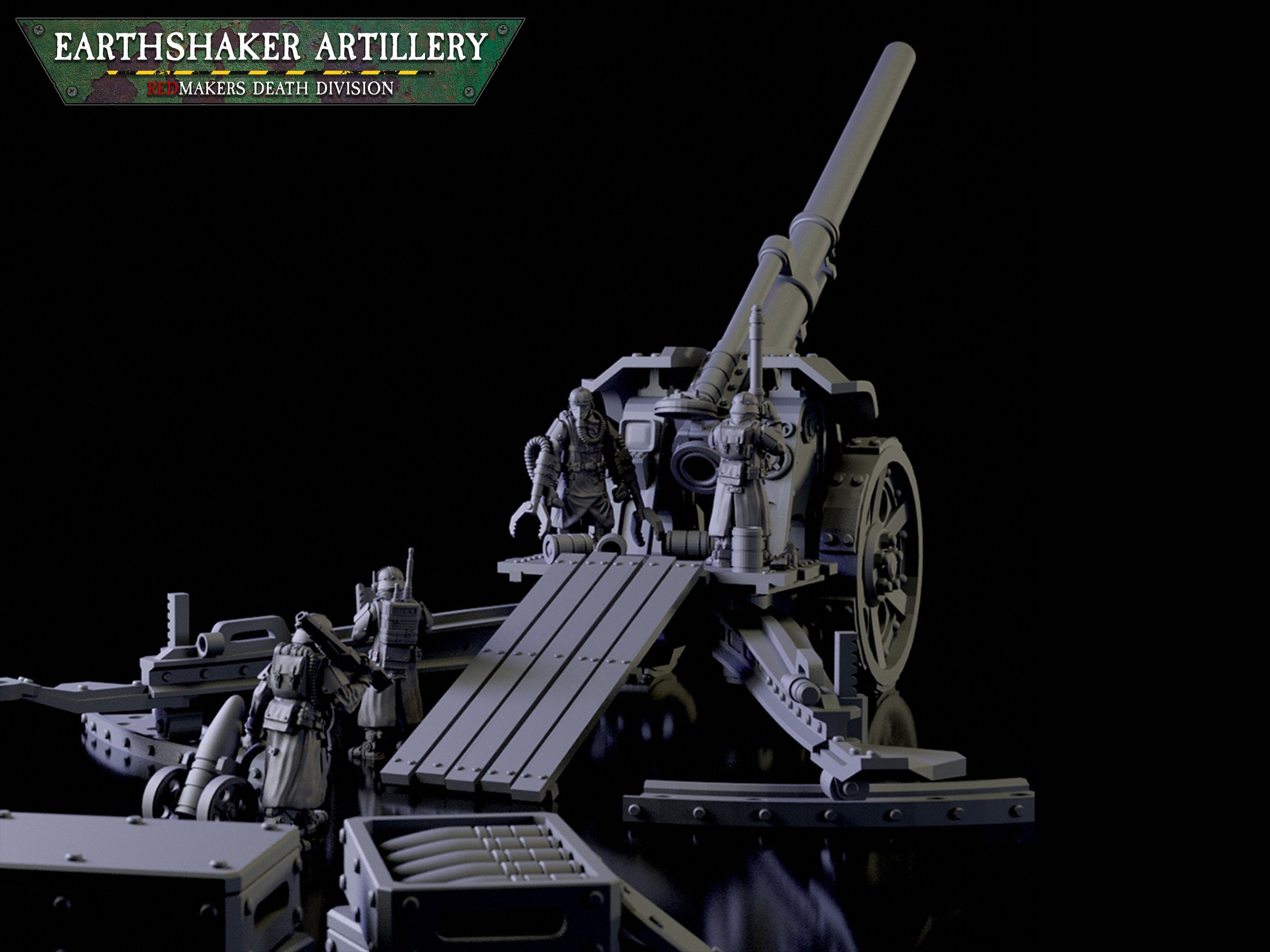 Death Division: Earthshaker Siege Artillery | Krieg | Trench Korps | Steel Legion | Redmakers