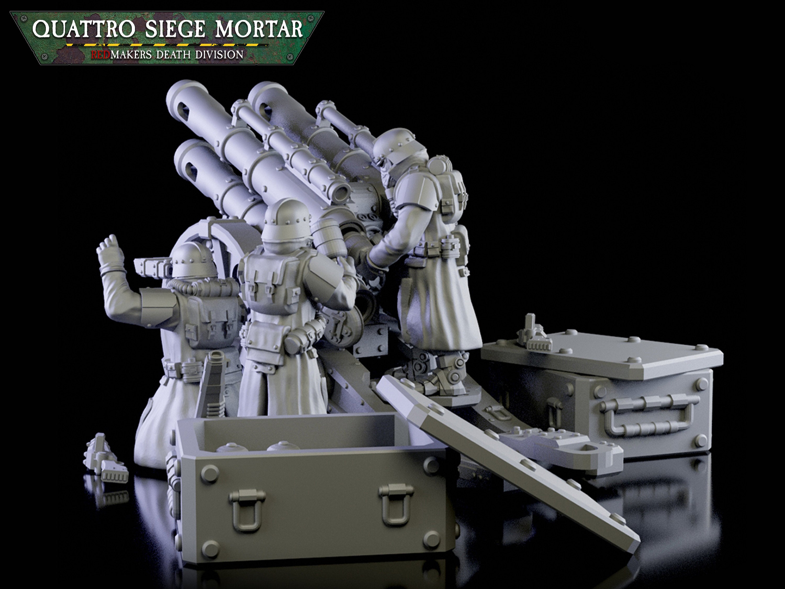 División de la Muerte: Mortero de asedio Quattro | Krieg | Cuerpos de trincheras | Legión de Acero | Redmakers