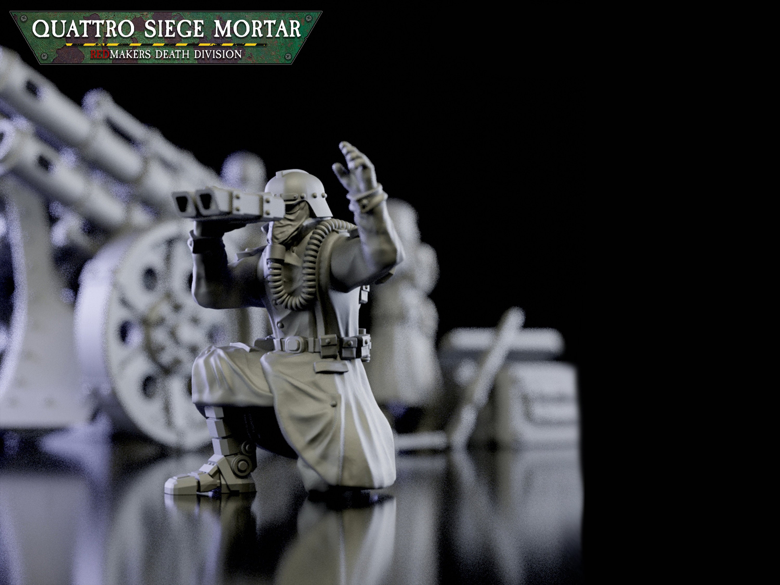 División de la Muerte: Mortero de asedio Quattro | Krieg | Cuerpos de trincheras | Legión de Acero | Redmakers