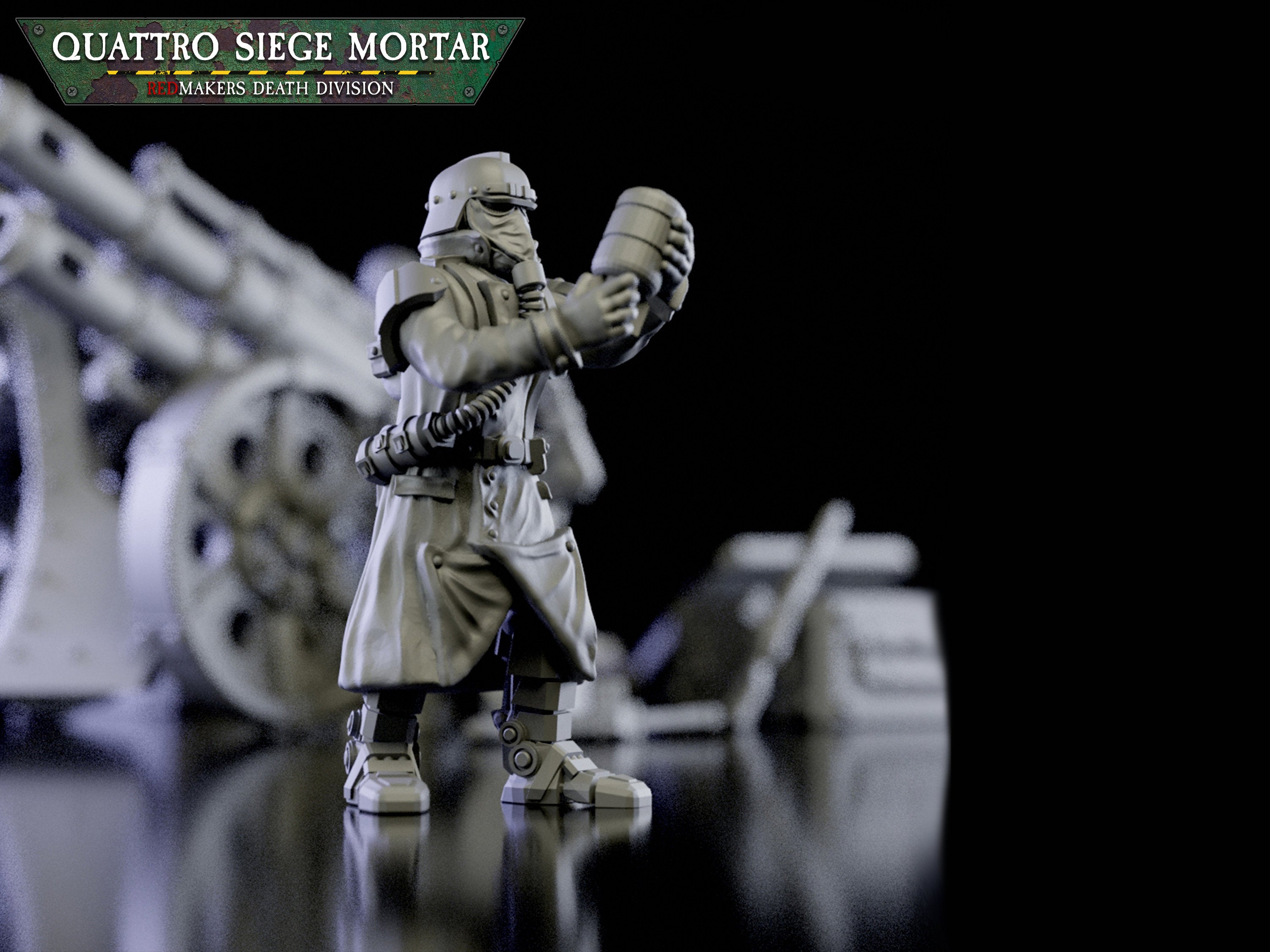 División de la Muerte: Mortero de asedio Quattro | Krieg | Cuerpos de trincheras | Legión de Acero | Redmakers