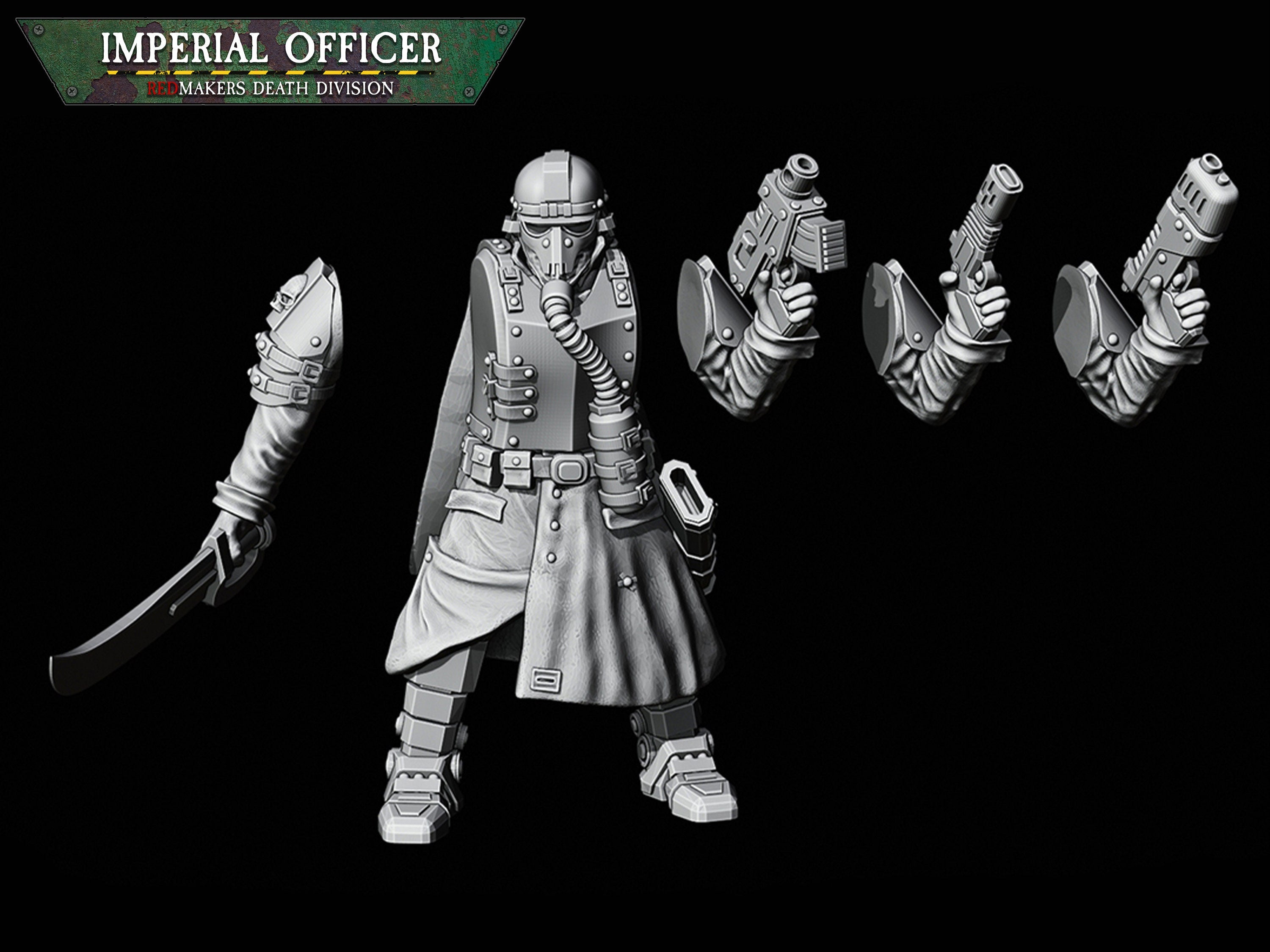 Death Division: Imperialer Offizier | Krieg | Trench Korps | Steel Legion | Redmakers