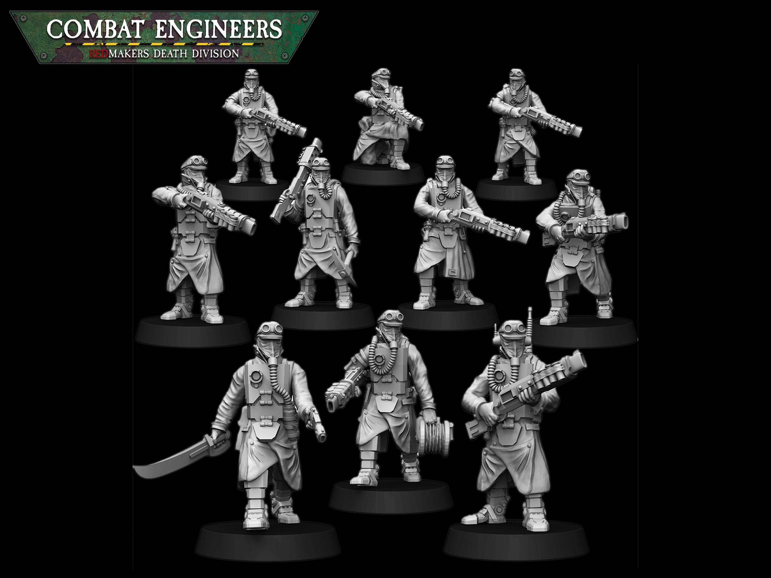 Death Division: Combat Engineer Squad | Krieg | Trench Korps | Steel Legion | Redmakers
