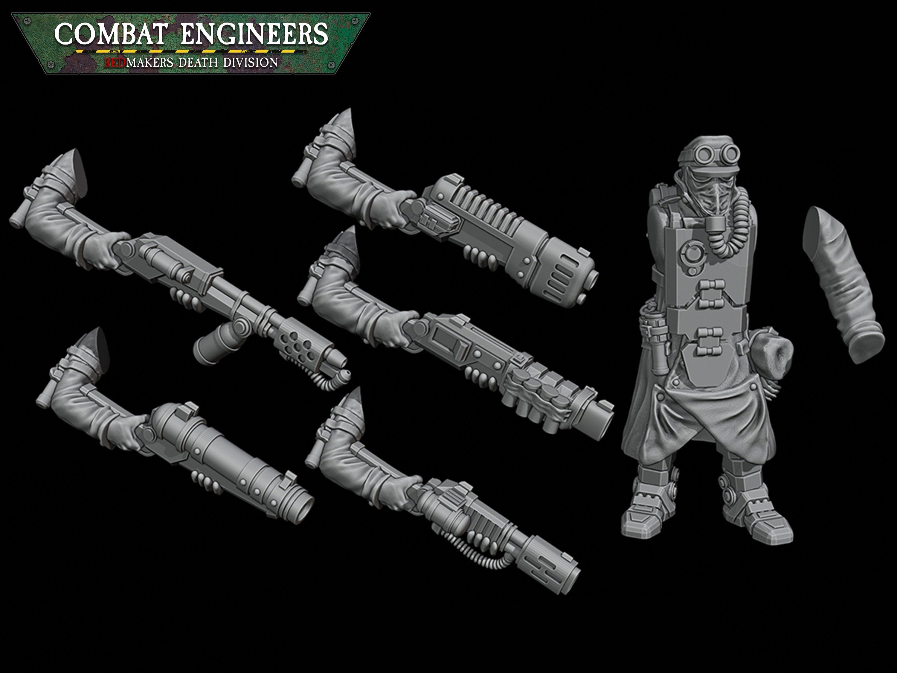 Death Division: Combat Engineer Squad | Krieg | Trench Korps | Steel Legion | Redmakers