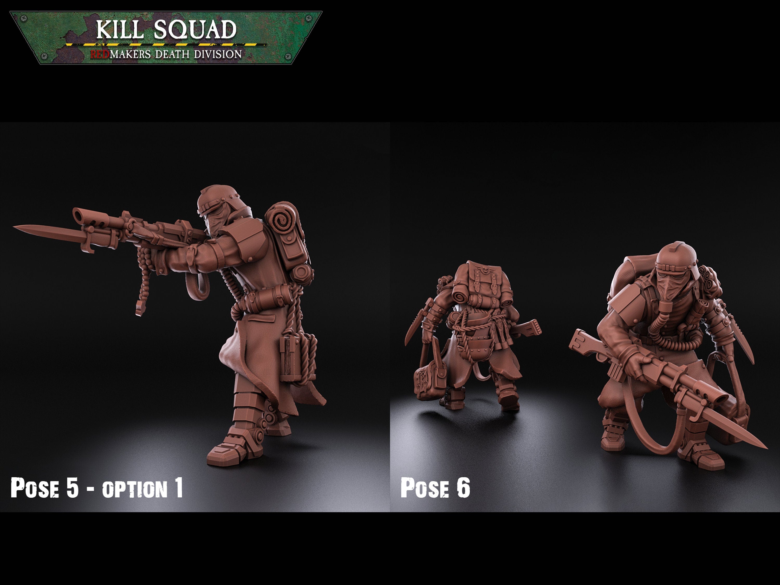 División de la Muerte: Veteranos del Escuadrón Matador | Krieg | Cuerpos de trinchera | Legión de Acero | Redmakers