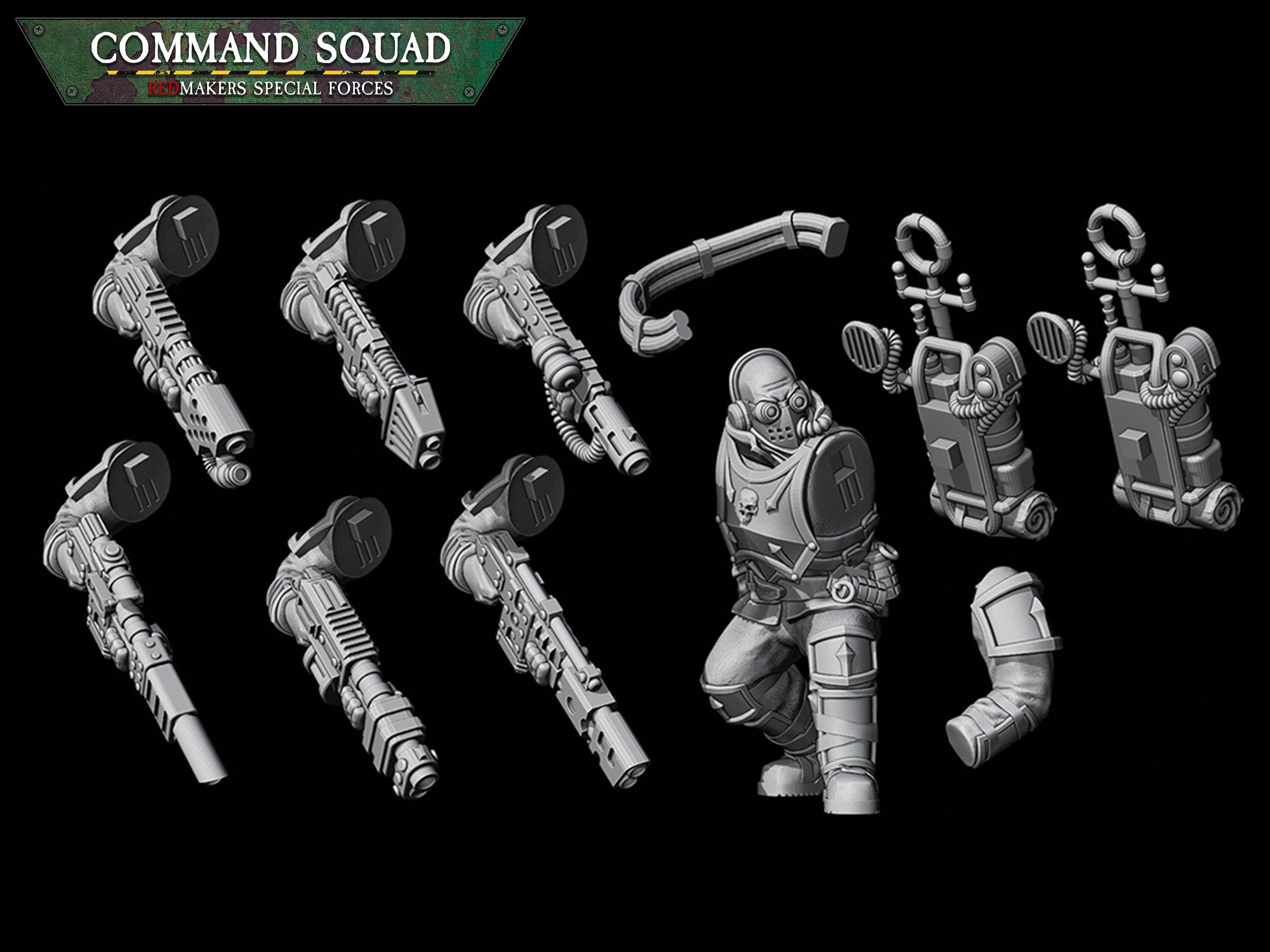 Fuerzas Especiales: Escuadrón de Comando | Krieg | Cuerpos de trincheras | Legión de Acero | Redmakers