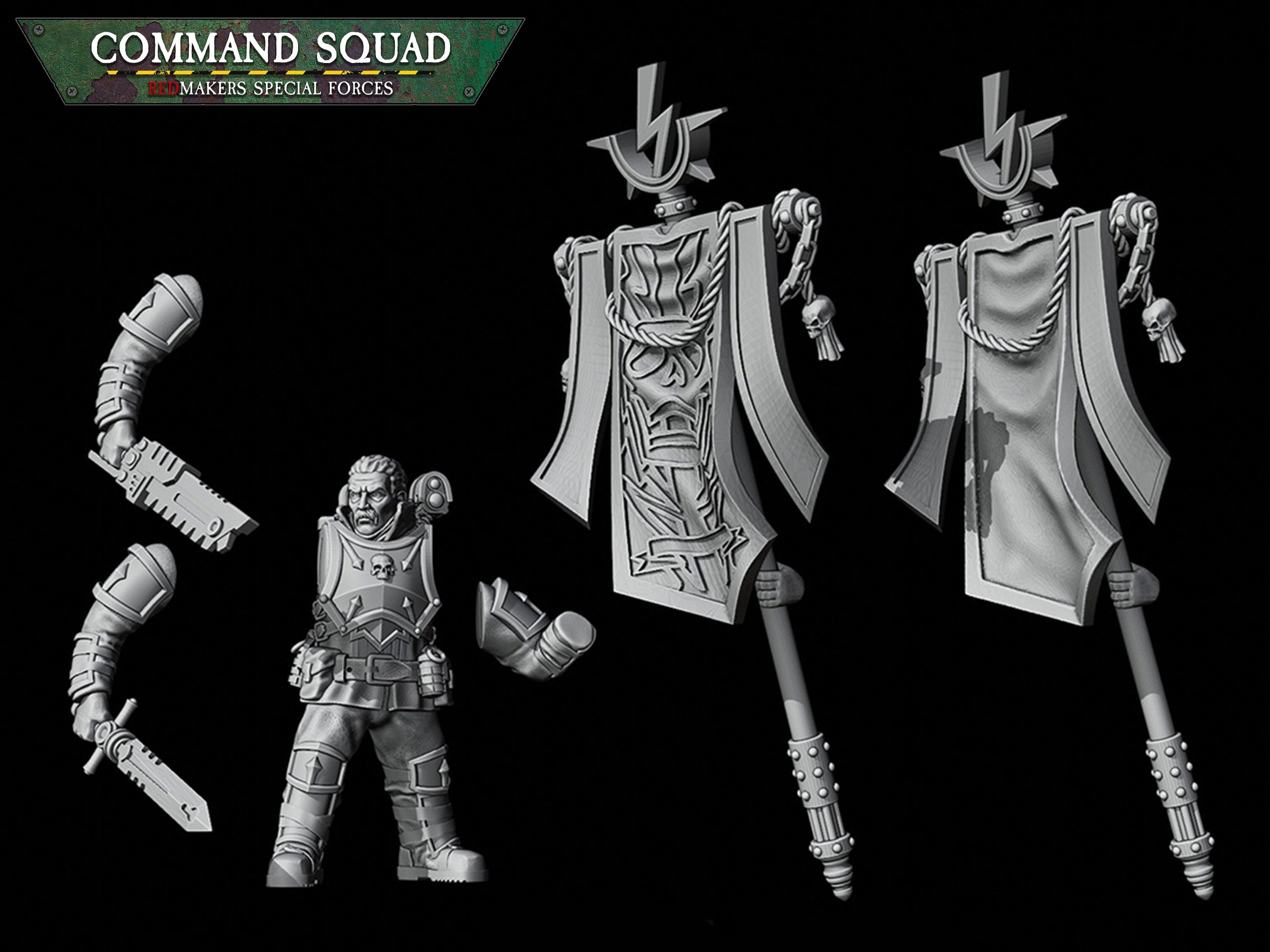 Fuerzas Especiales: Escuadrón de Comando | Krieg | Cuerpos de trincheras | Legión de Acero | Redmakers