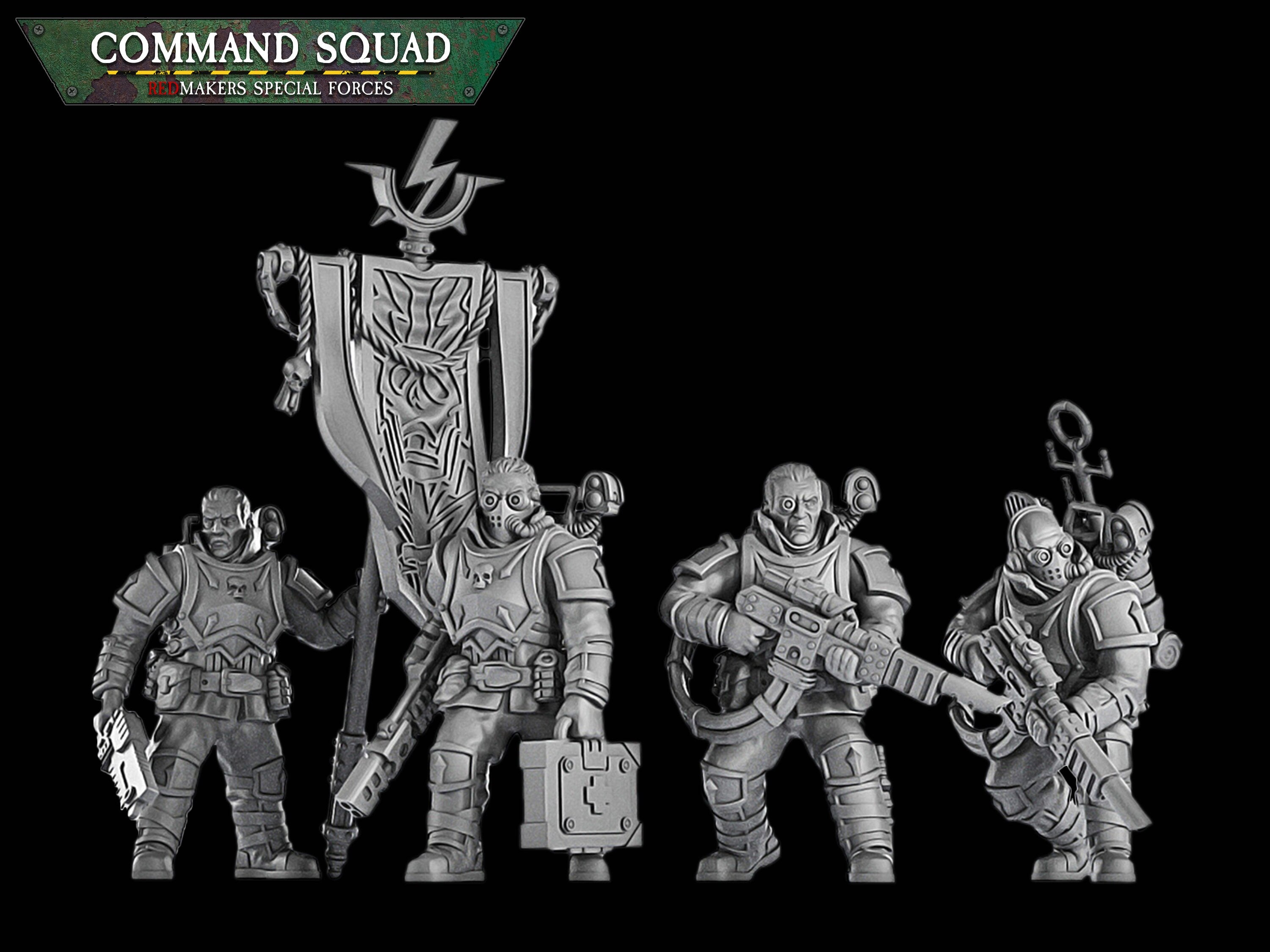 Fuerzas Especiales: Escuadrón de Comando | Krieg | Cuerpos de trincheras | Legión de Acero | Redmakers