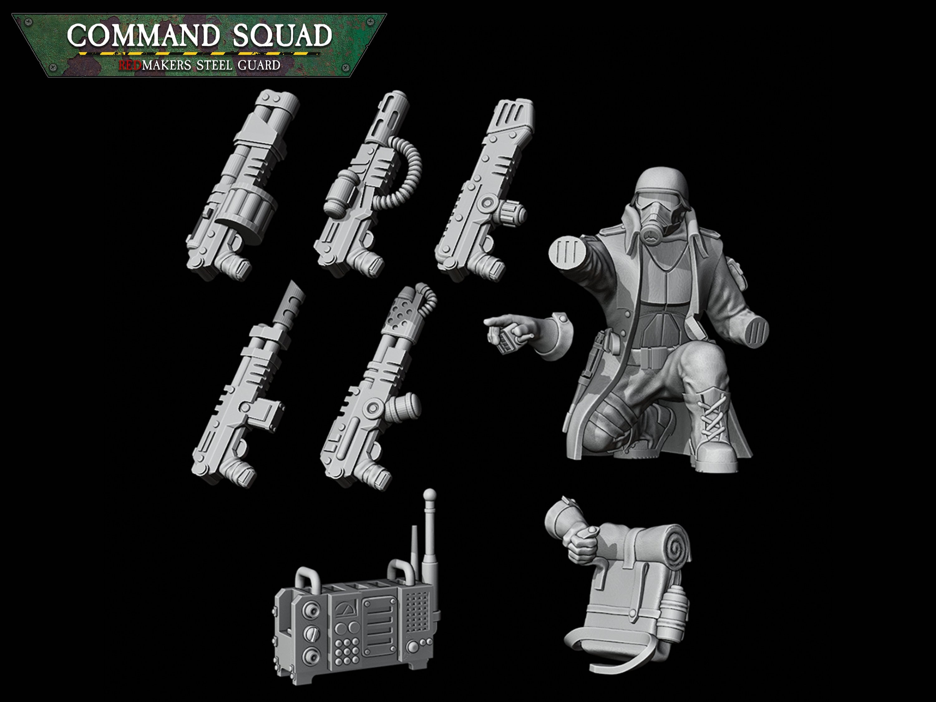 Guardia de Acero: Escuadrón de Mando | Krieg | Cuerpos de trinchera | Legión de Acero | Redmakers