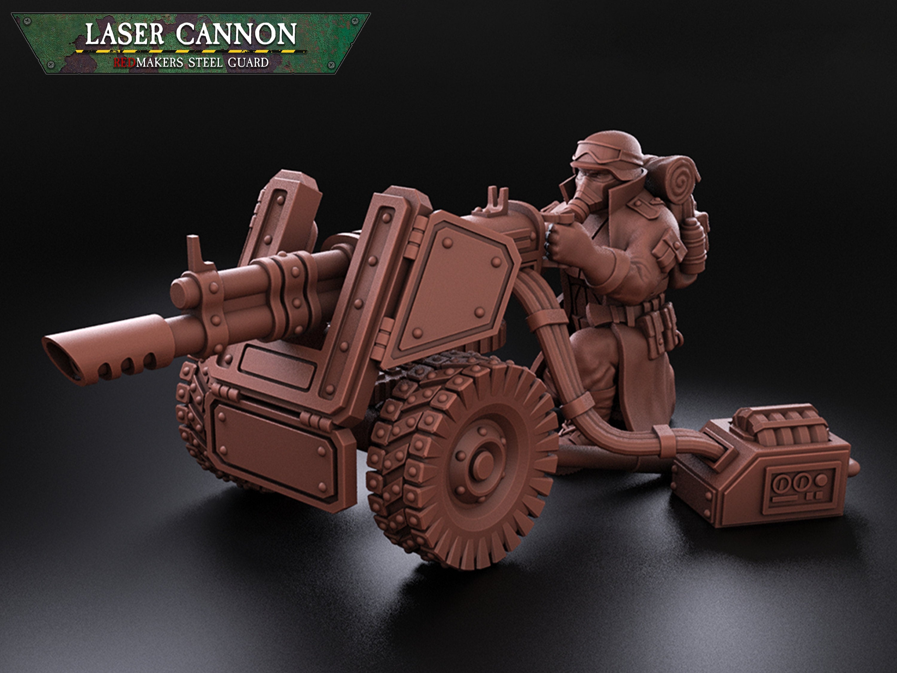 Guardia de acero: Equipo de cañón láser | Krieg | Cuerpos de trincheras | Legión de Acero | Redmakers