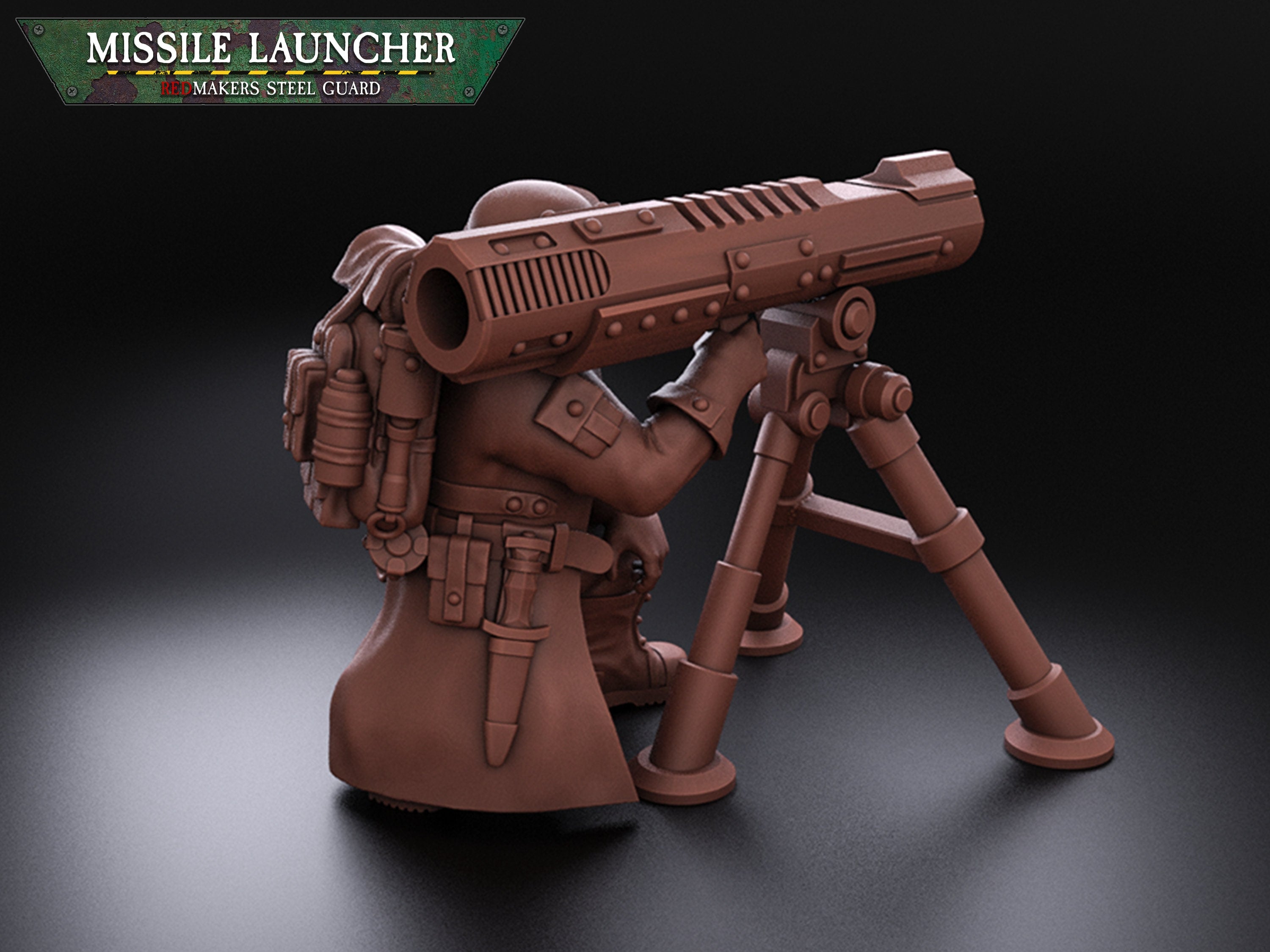 Steel Guard: Missile Launcher Team  | Krieg | Trench Korps | Steel Legion | Redmakers