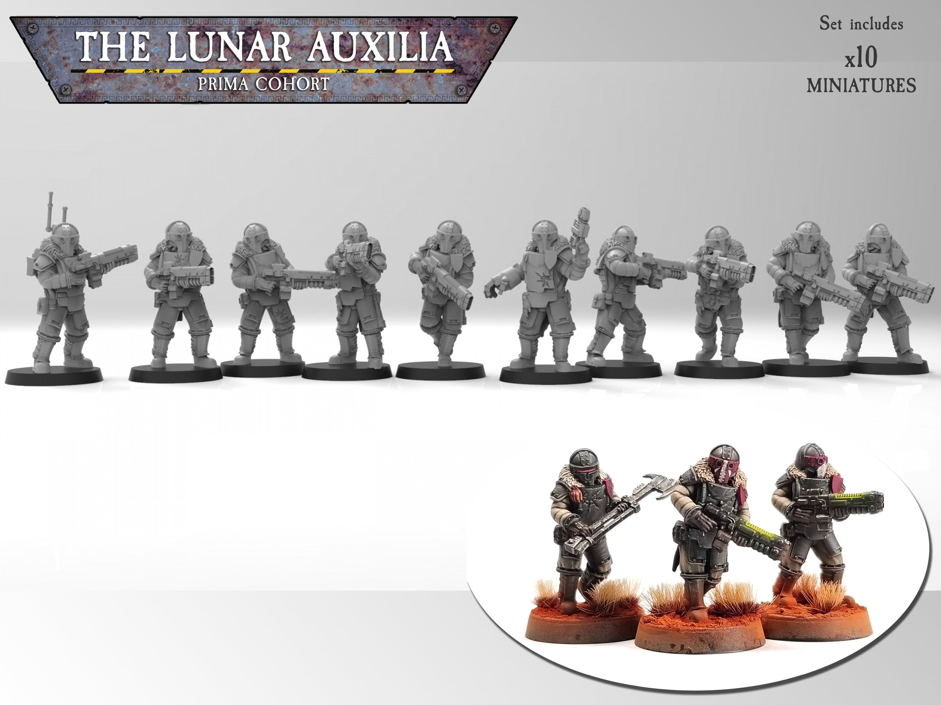 Auxiliares lunares: cohorte prima