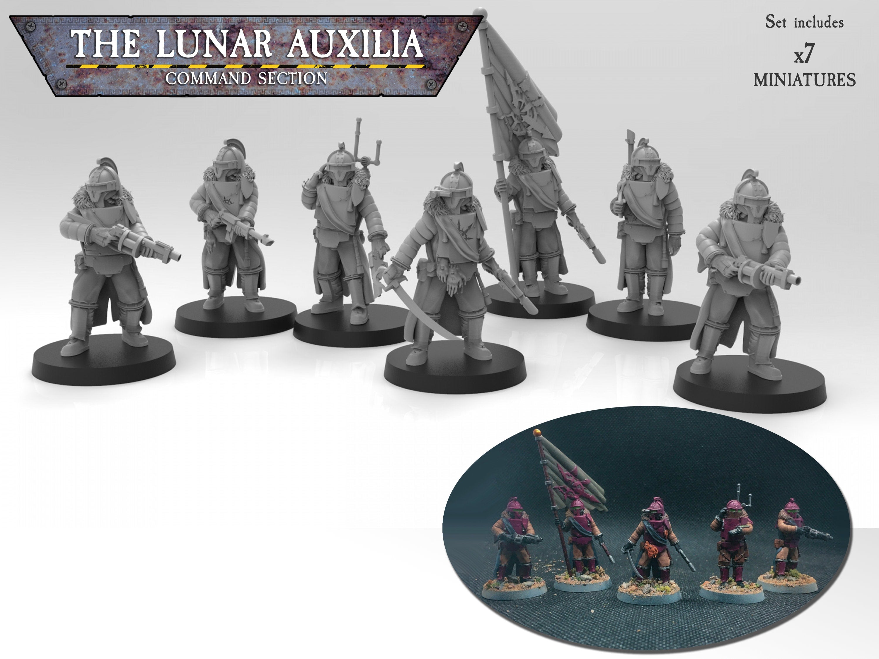 Auxiliares Lunares: Sección de Mando