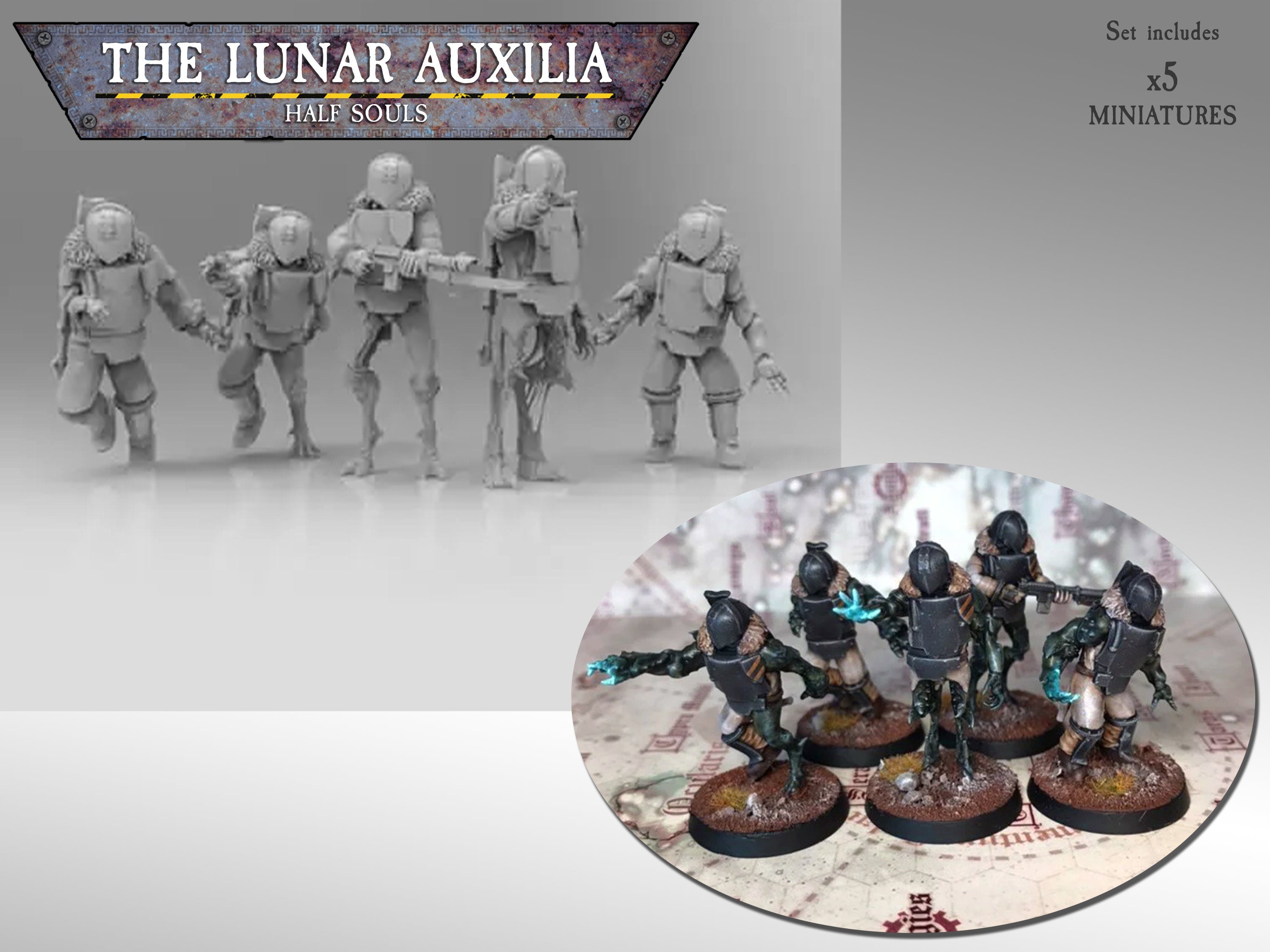Auxiliares lunares: medias almas