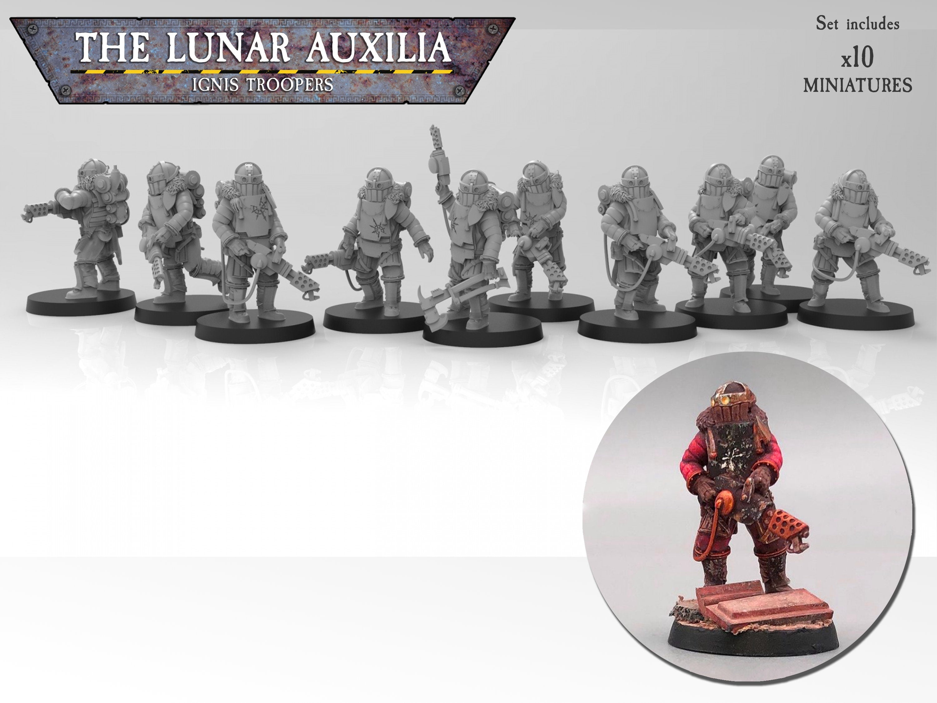 Auxiliares lunares: soldados Ignis