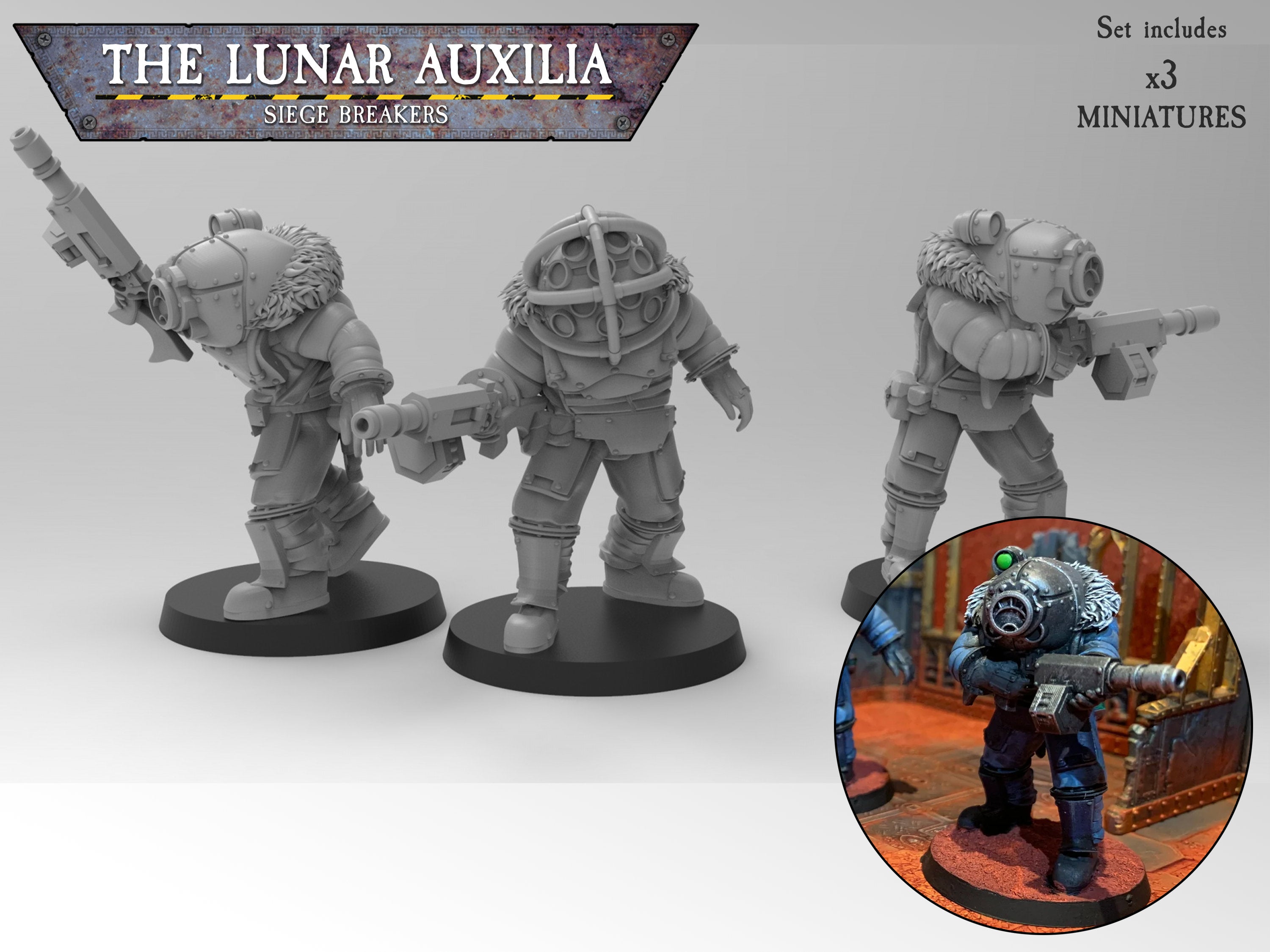Auxiliares lunares: rompe asedios