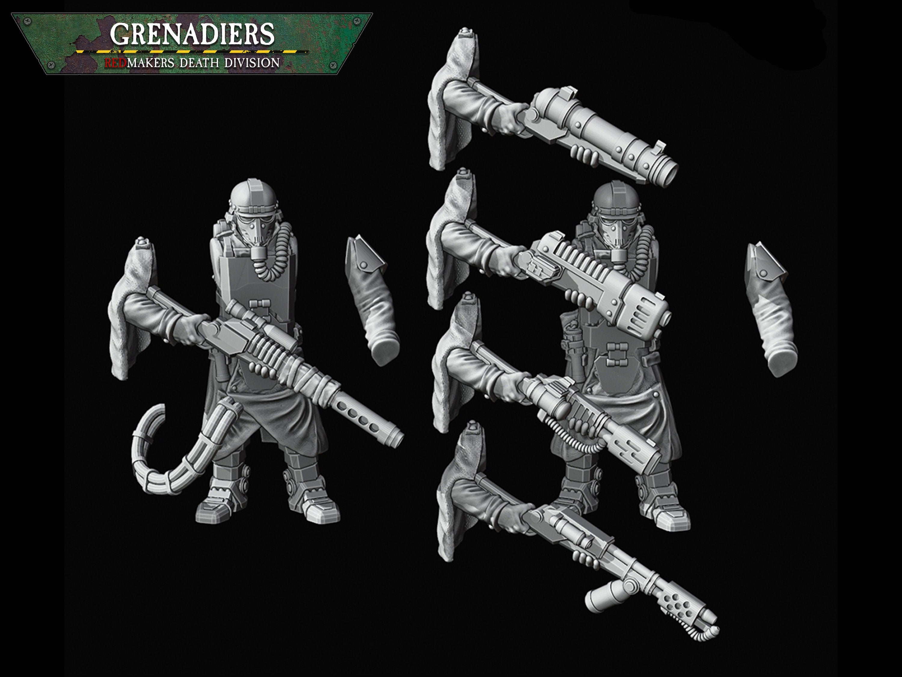 Death Division: Grenadier Squad | Krieg | Trench Korps | Steel Legion | Redmakers