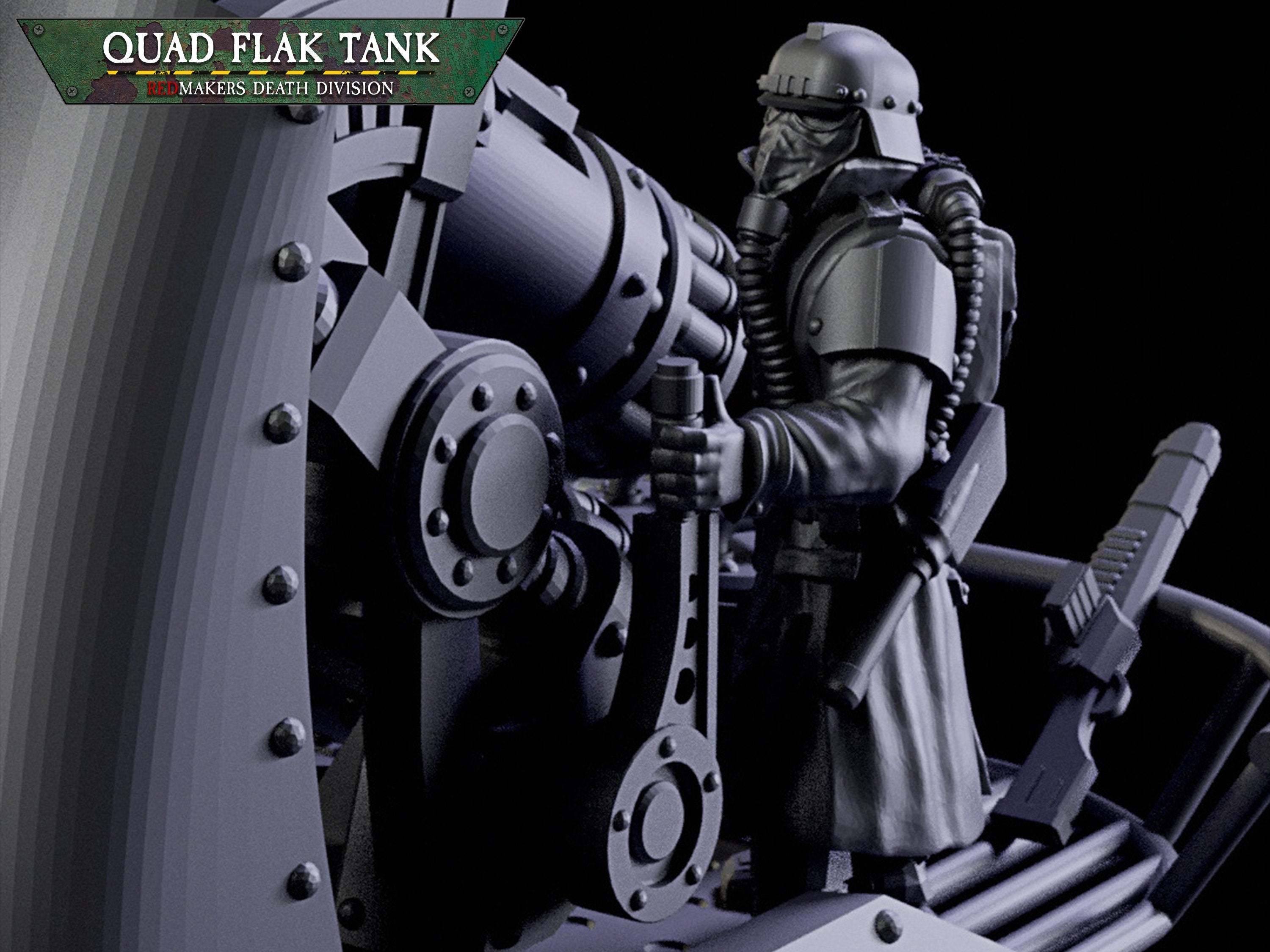 Death Division: Quad Flak Tank | Krieg | Trench Korps | Steel Legion | Redmakers