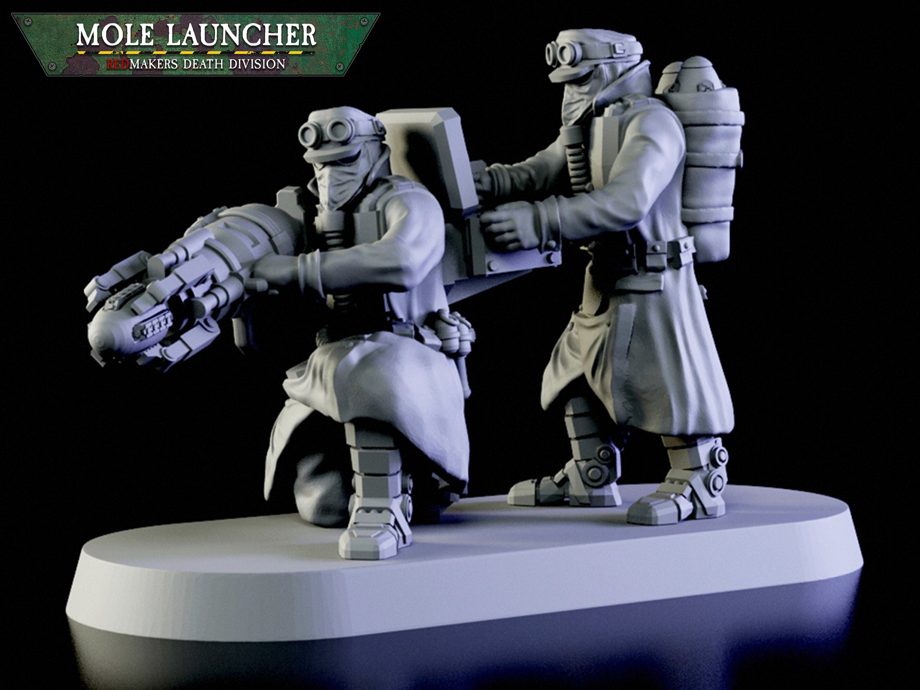 Death Division: Mole Launcher | Krieg | Trench Korps | Steel Legion | Redmakers